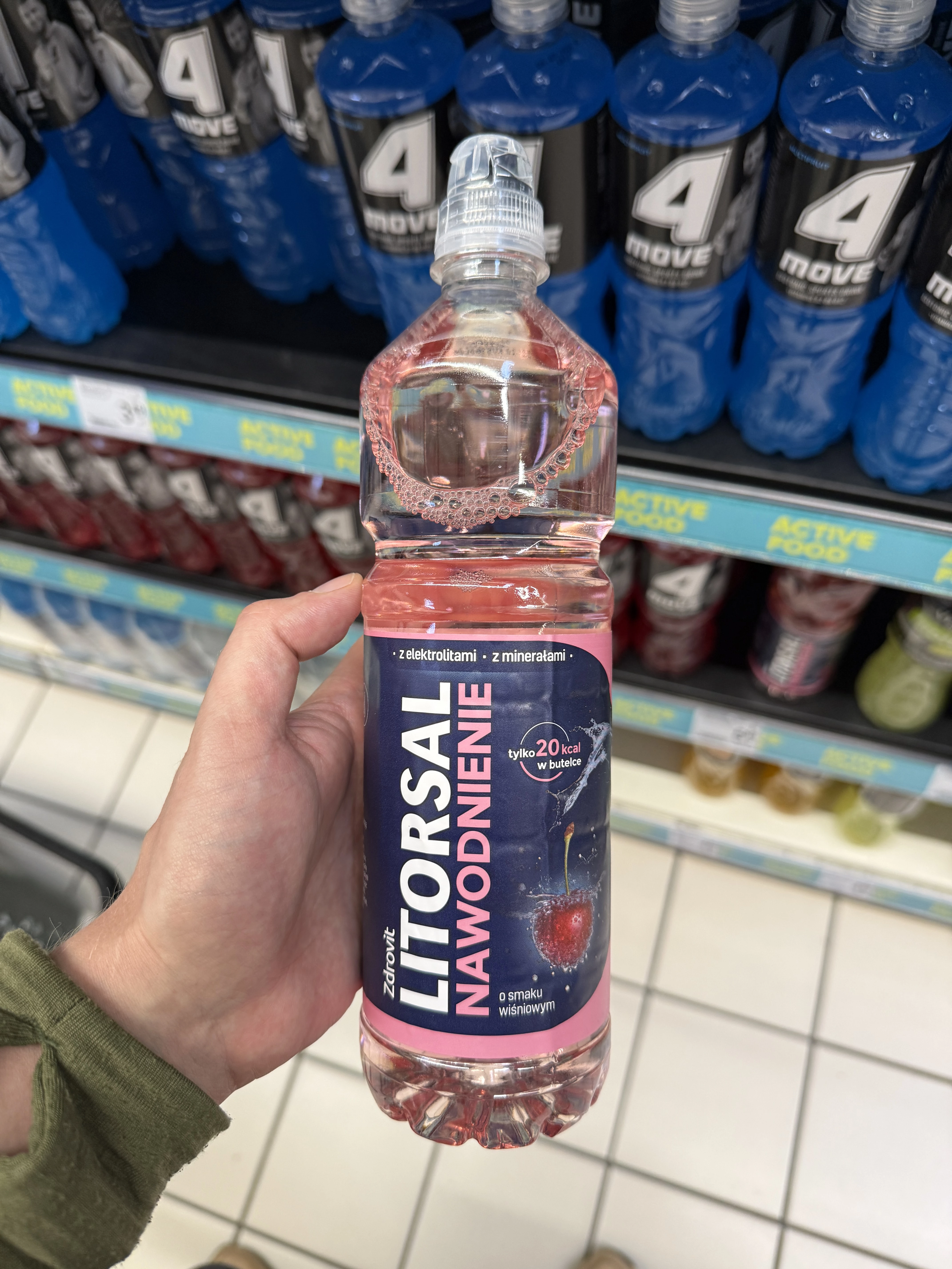Zdrovit Litorsal Nawodnienie o smaku wiśniowym | 750ml