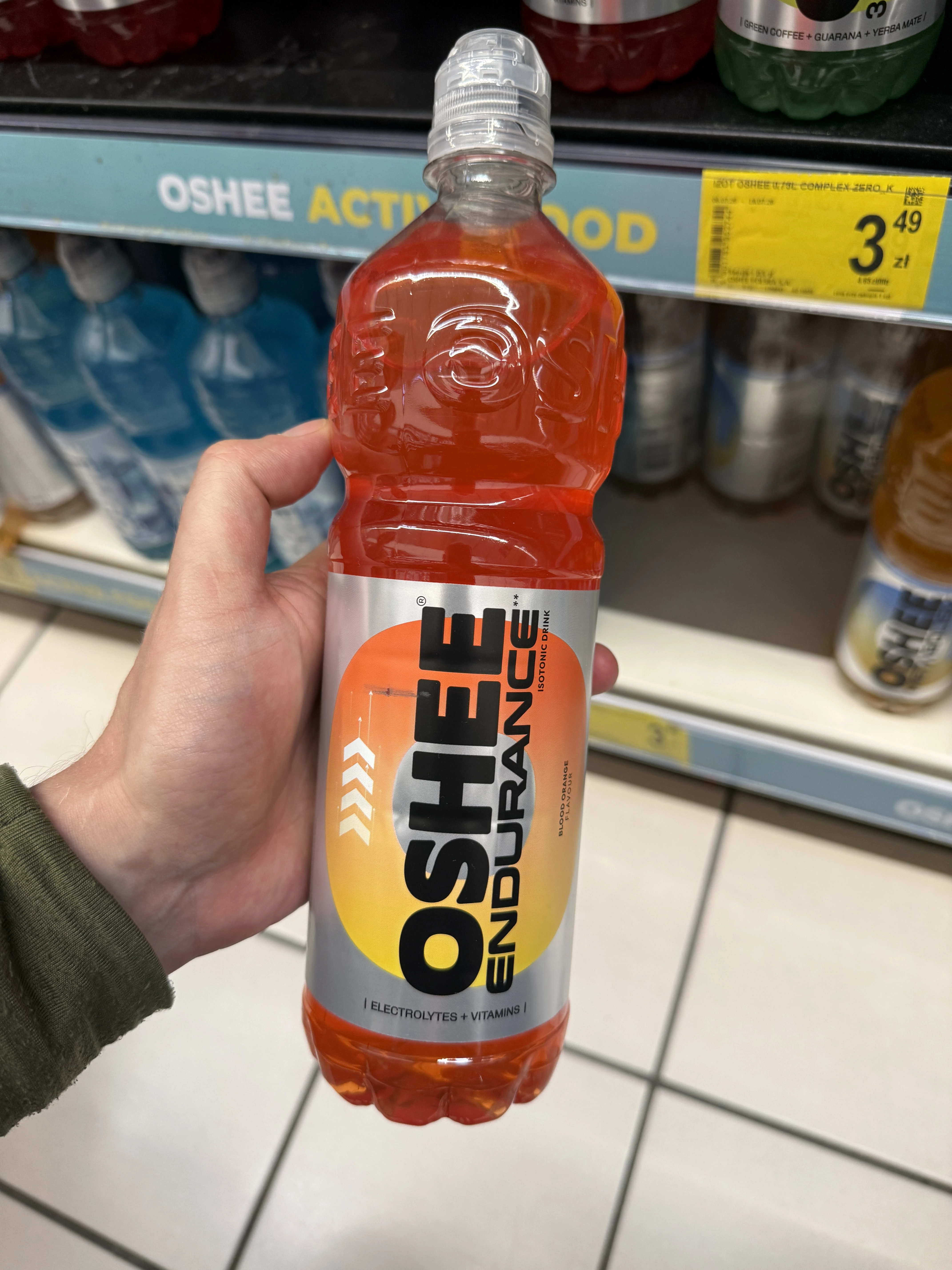 OSHEE Isotonic Drink Endurance Bloody Orange | 750ml