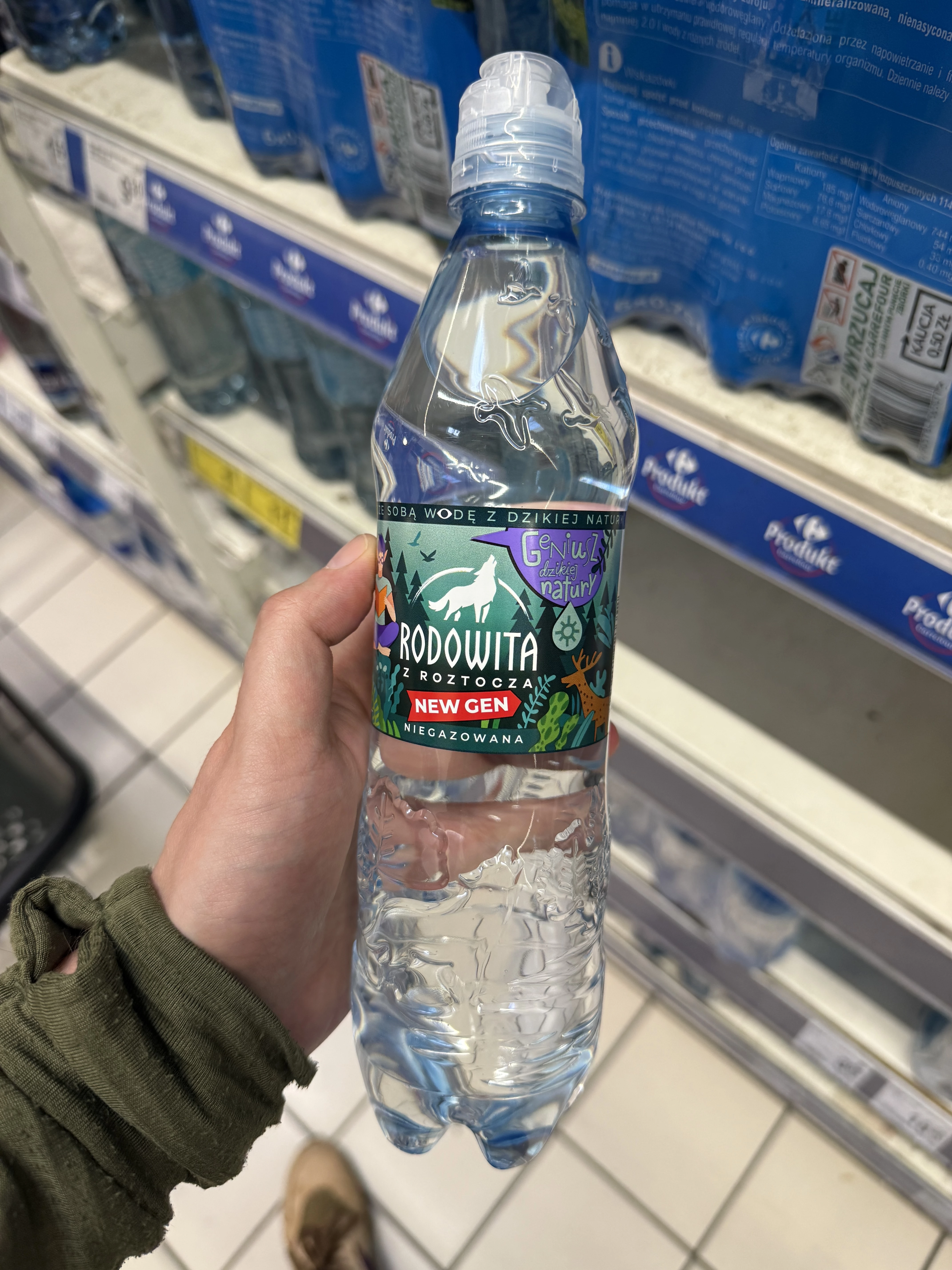 Rodowita z Roztocza woda mineralna niegazowana | 600ml