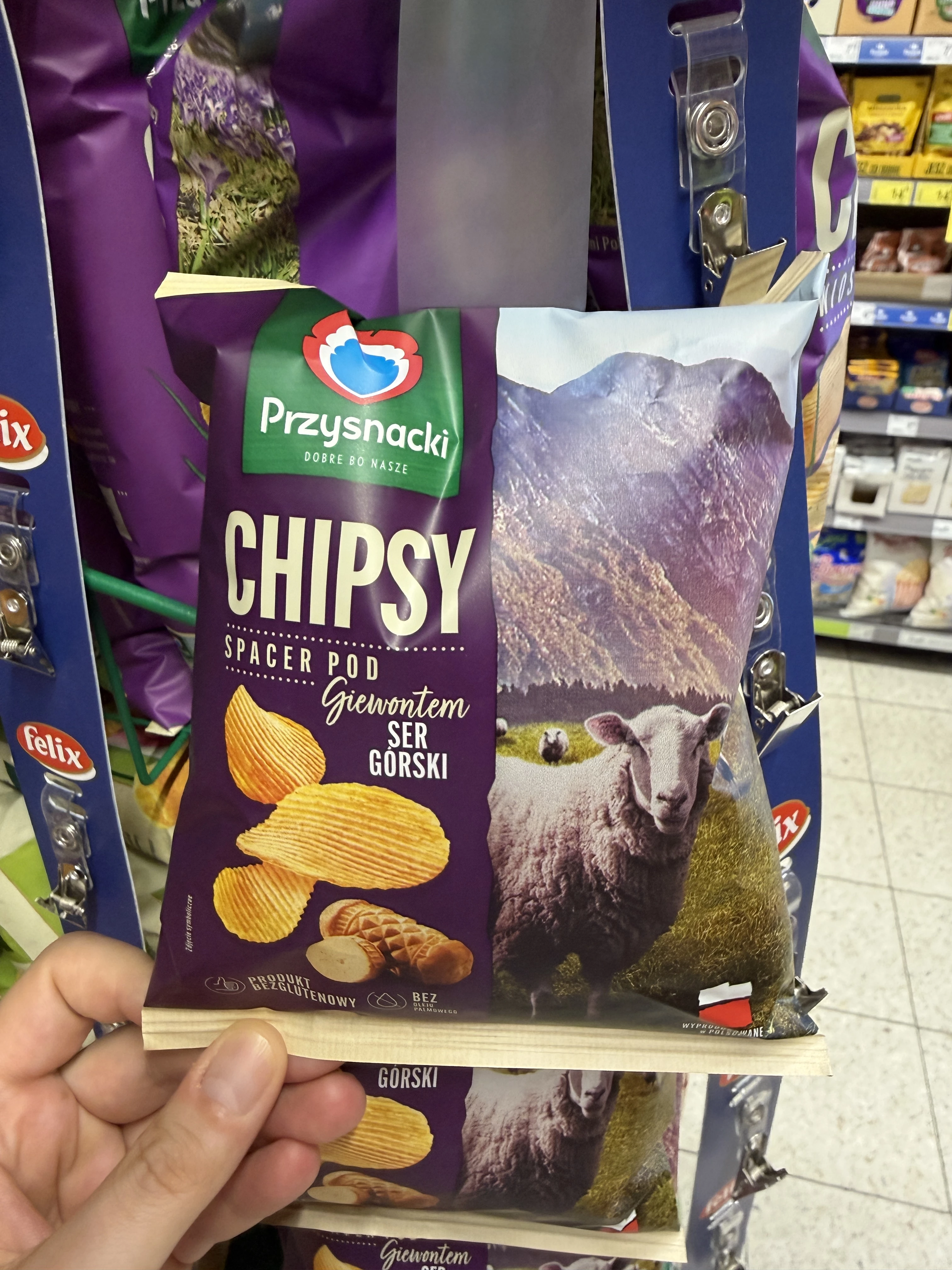 Przysnacki Chipsy ser górski | 30g