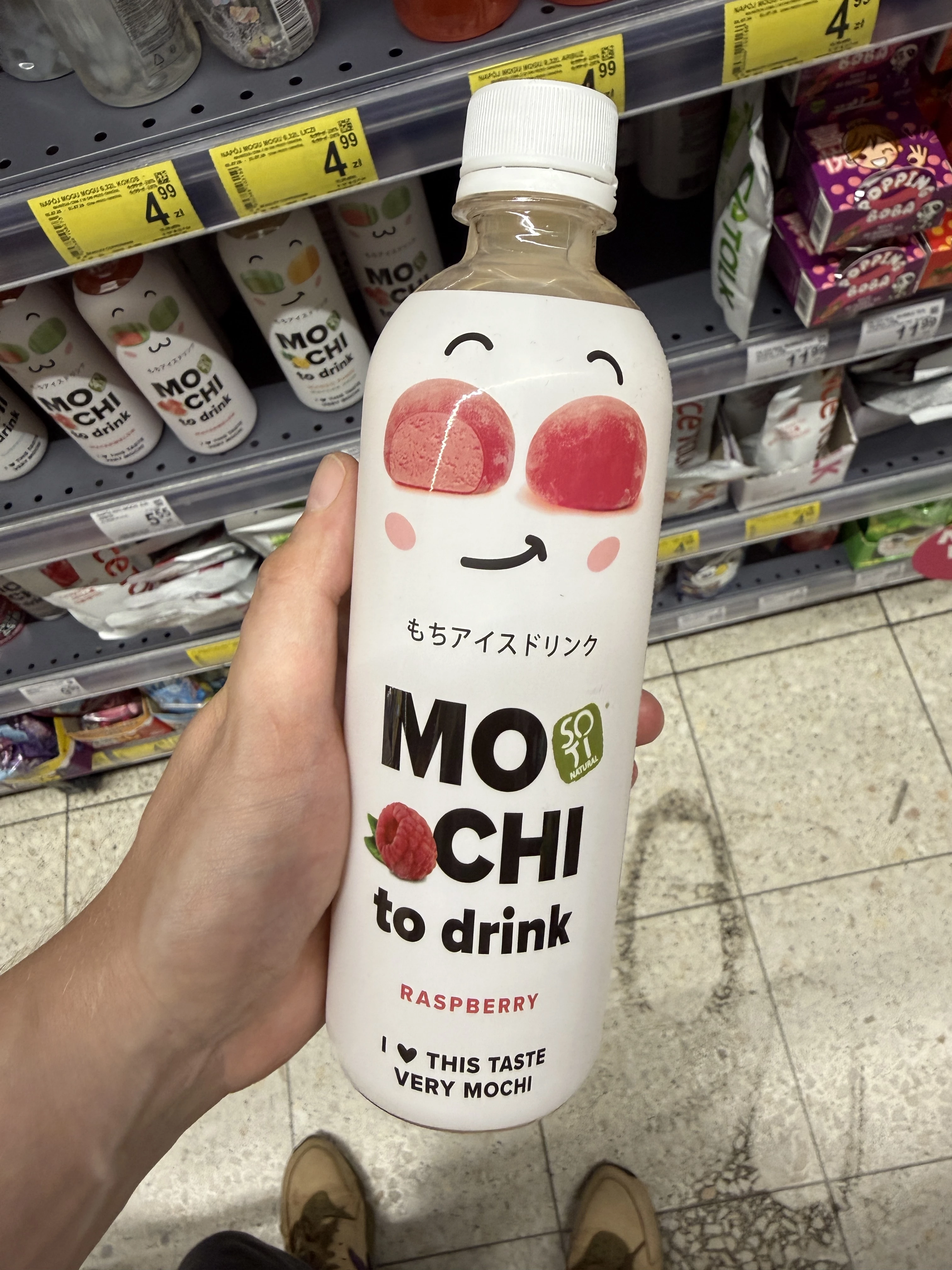 Soti Natural Mochi to Drink Raspberry | 500ml