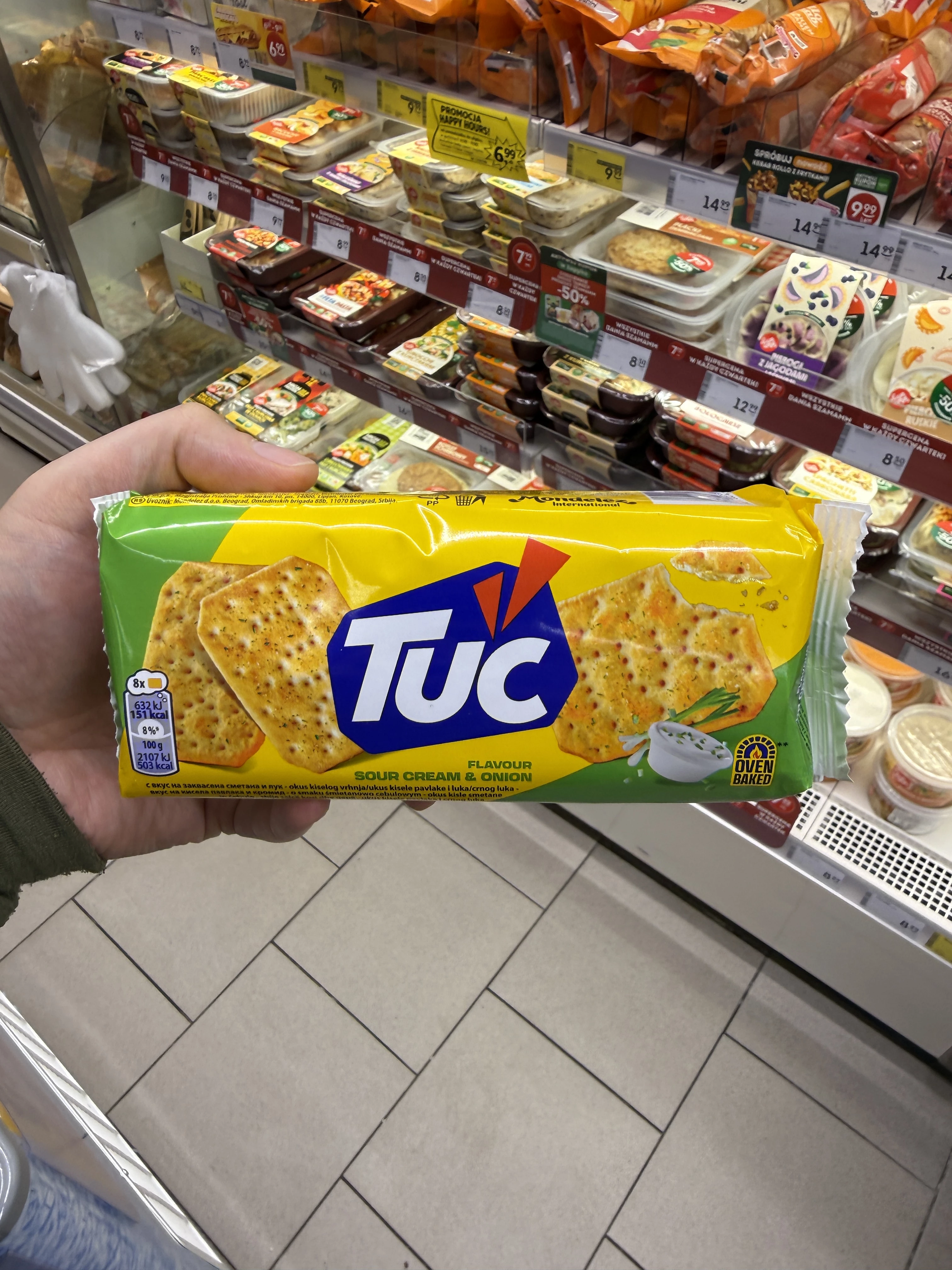 TUC Sour Cream & Onion | 100g