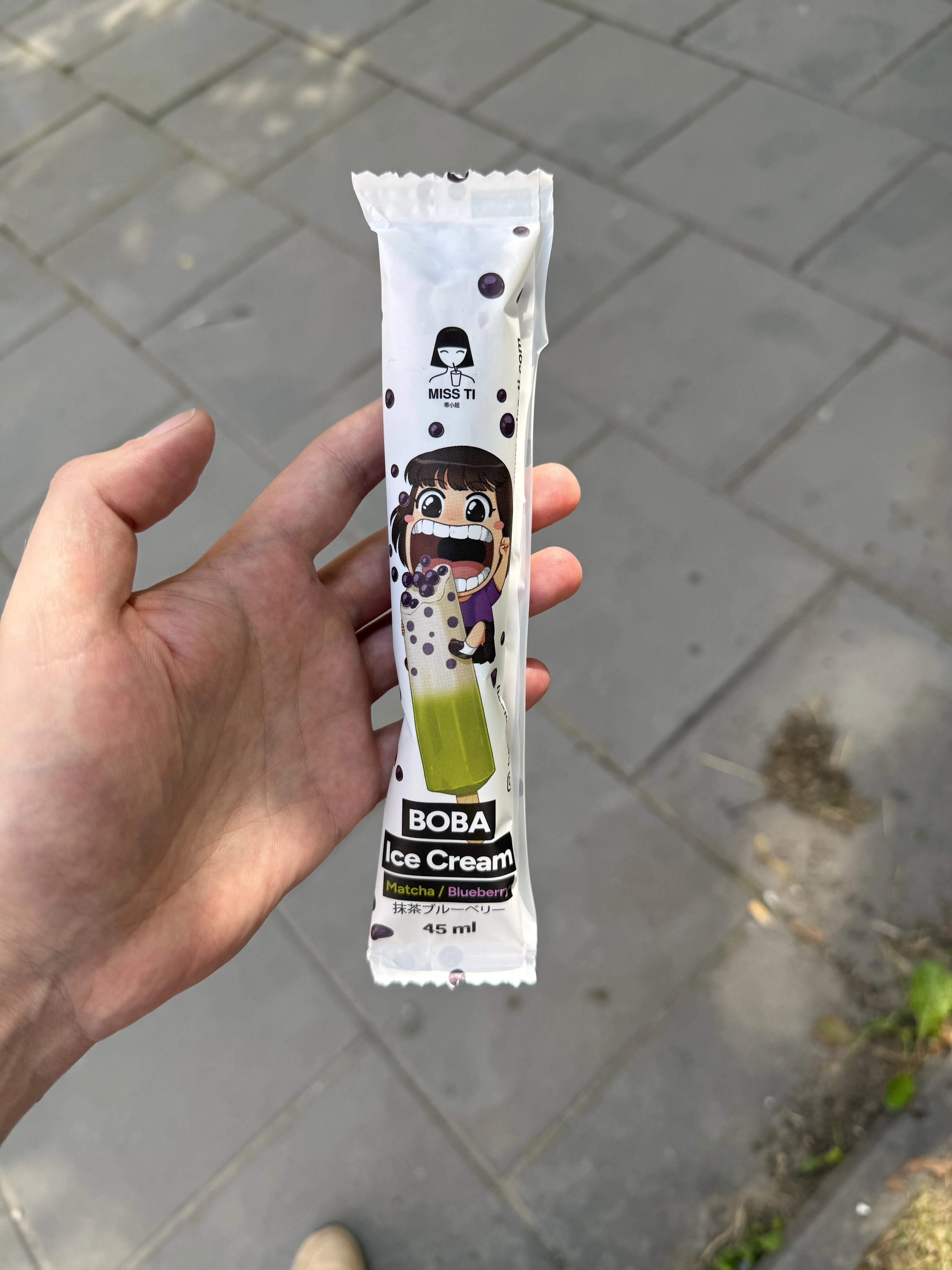 Miss Ti Boba Ice Cream Matcha / Blueberry | 45ml