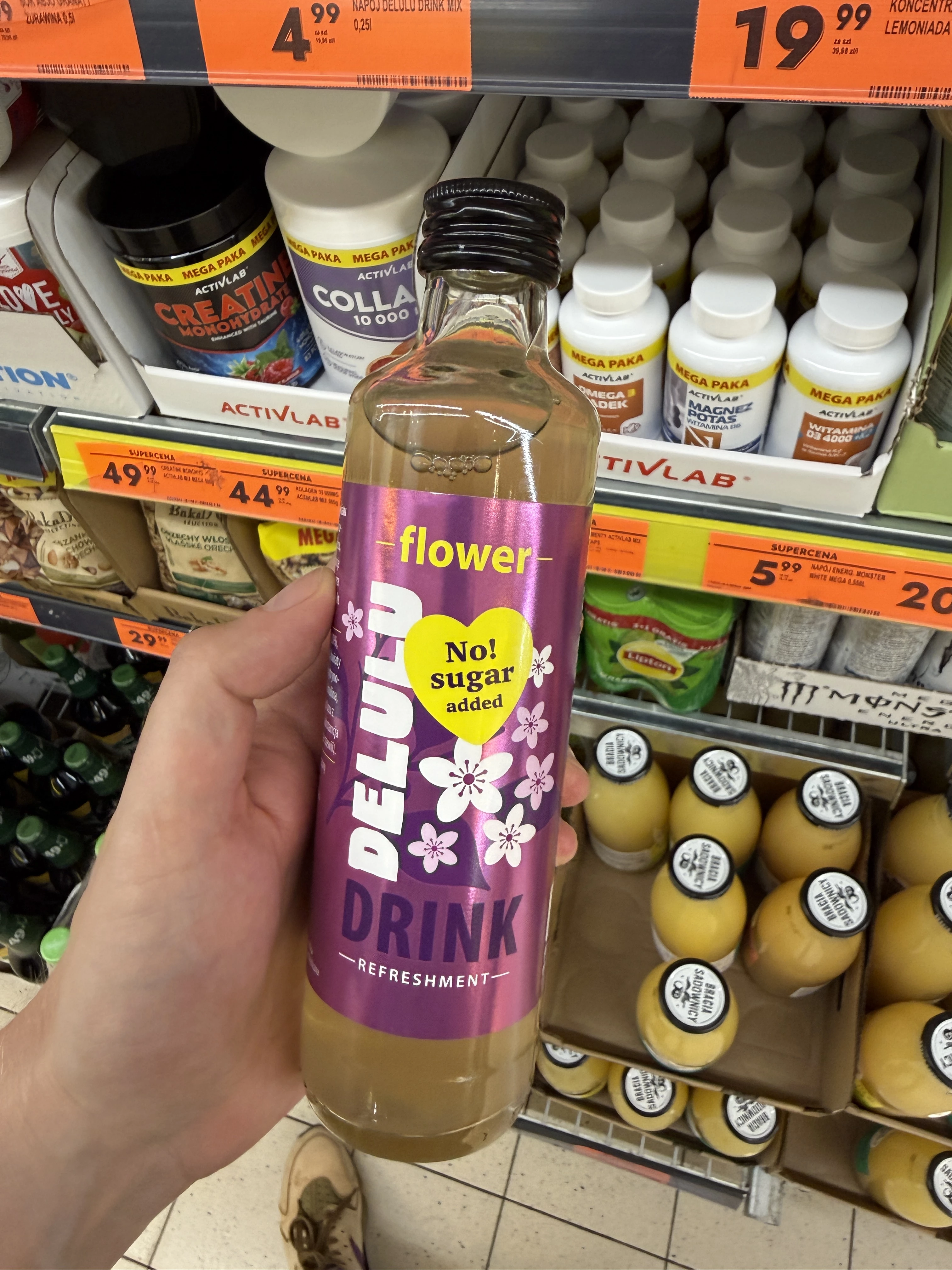 Delulu Drink Mix Flower | 250ml