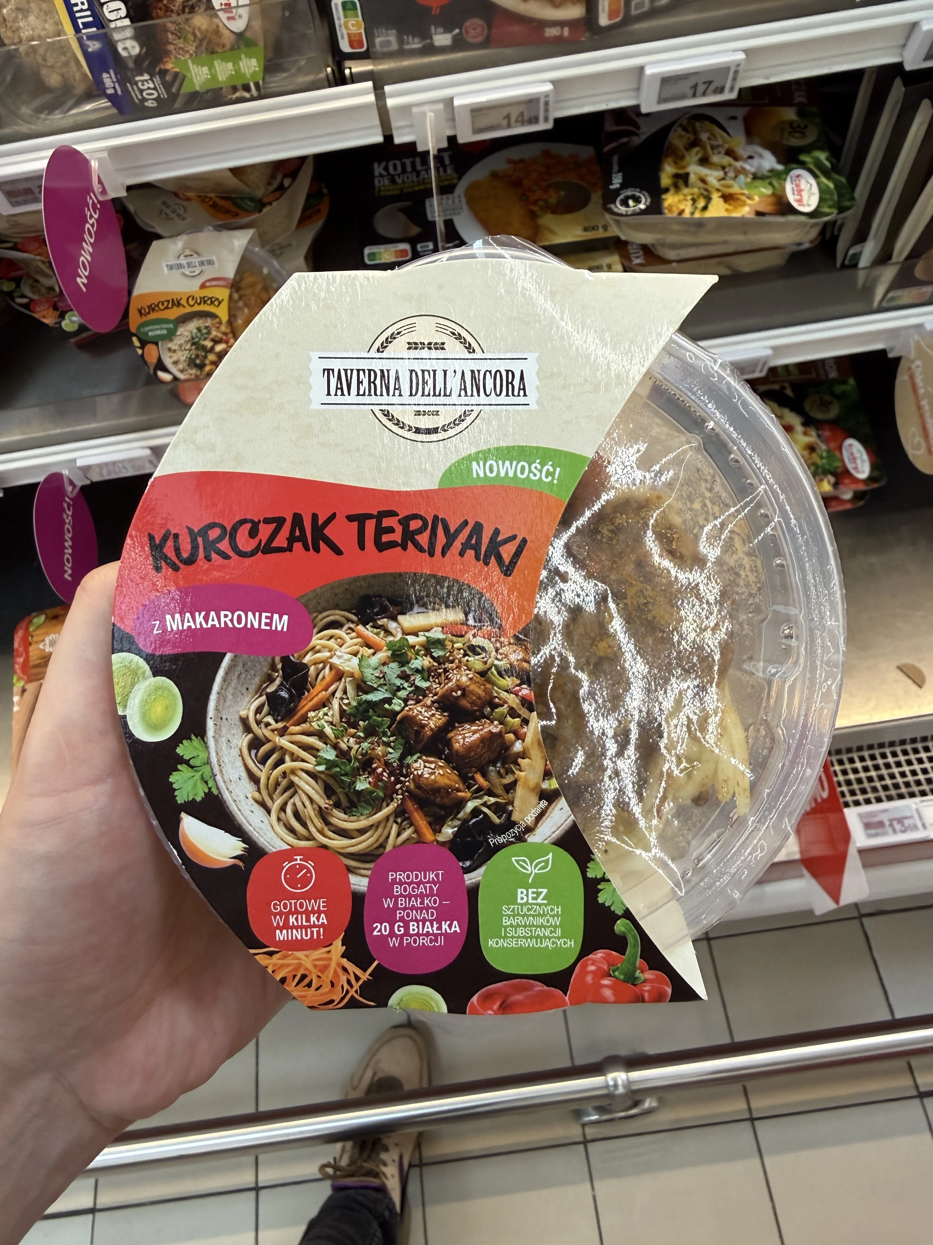 Taverna Dell’Ancora Kurczak Teriyaki z Makaronem | 300g