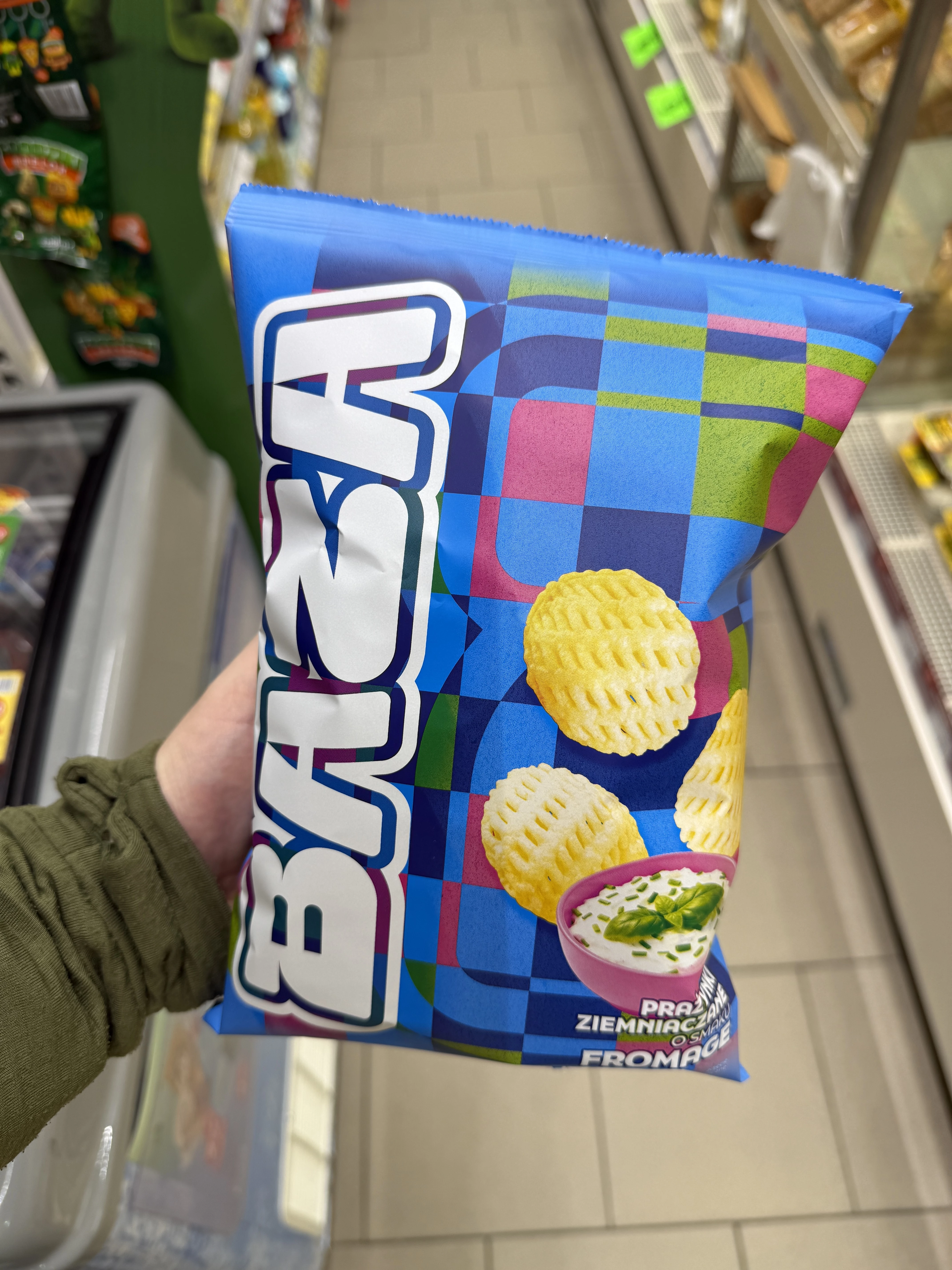Baza Prażone Ziemniaczane o smaku Fromage | 70g
