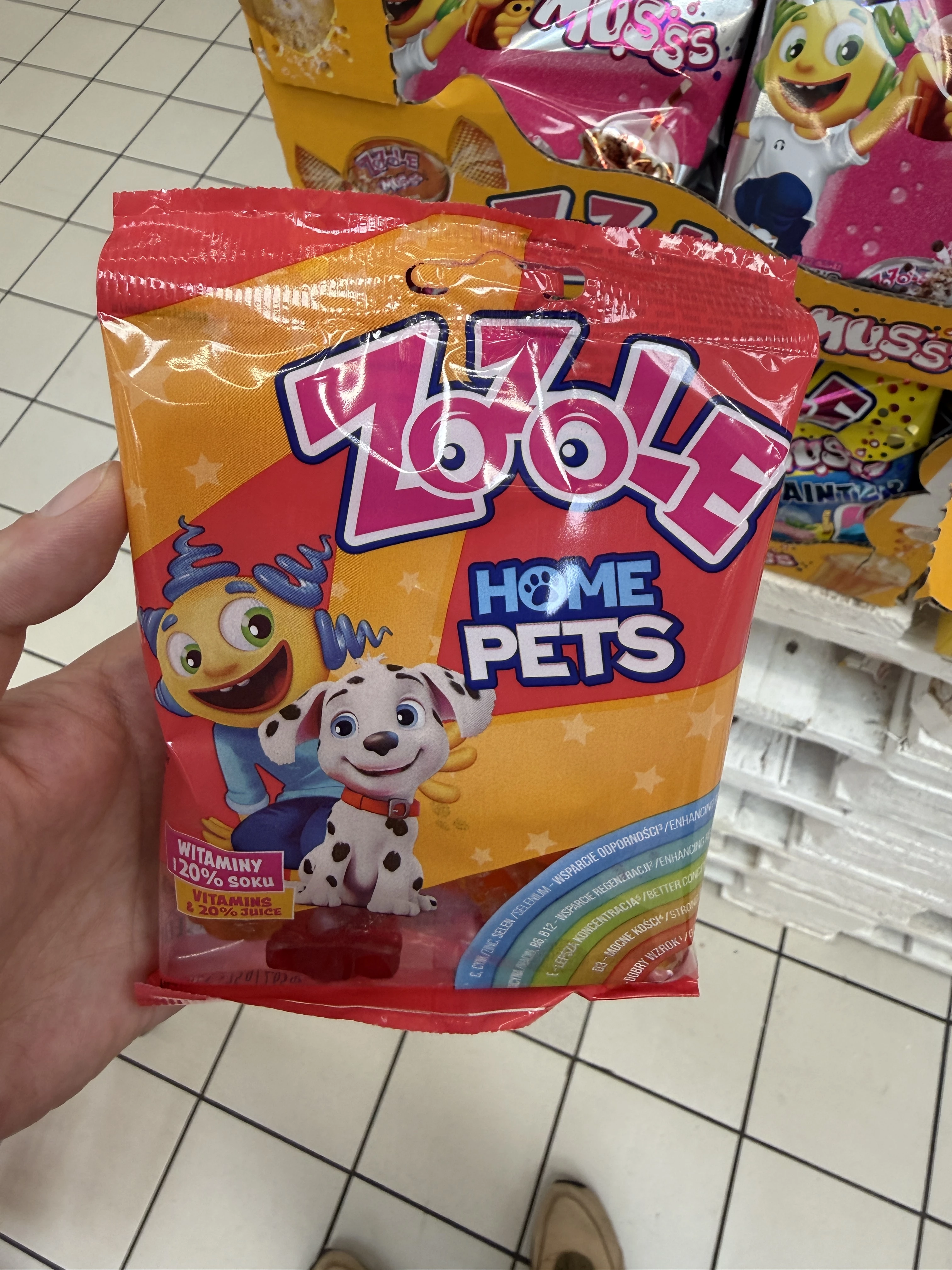 Zozole Żelki Home Pets Pies z Witaminami | 75g