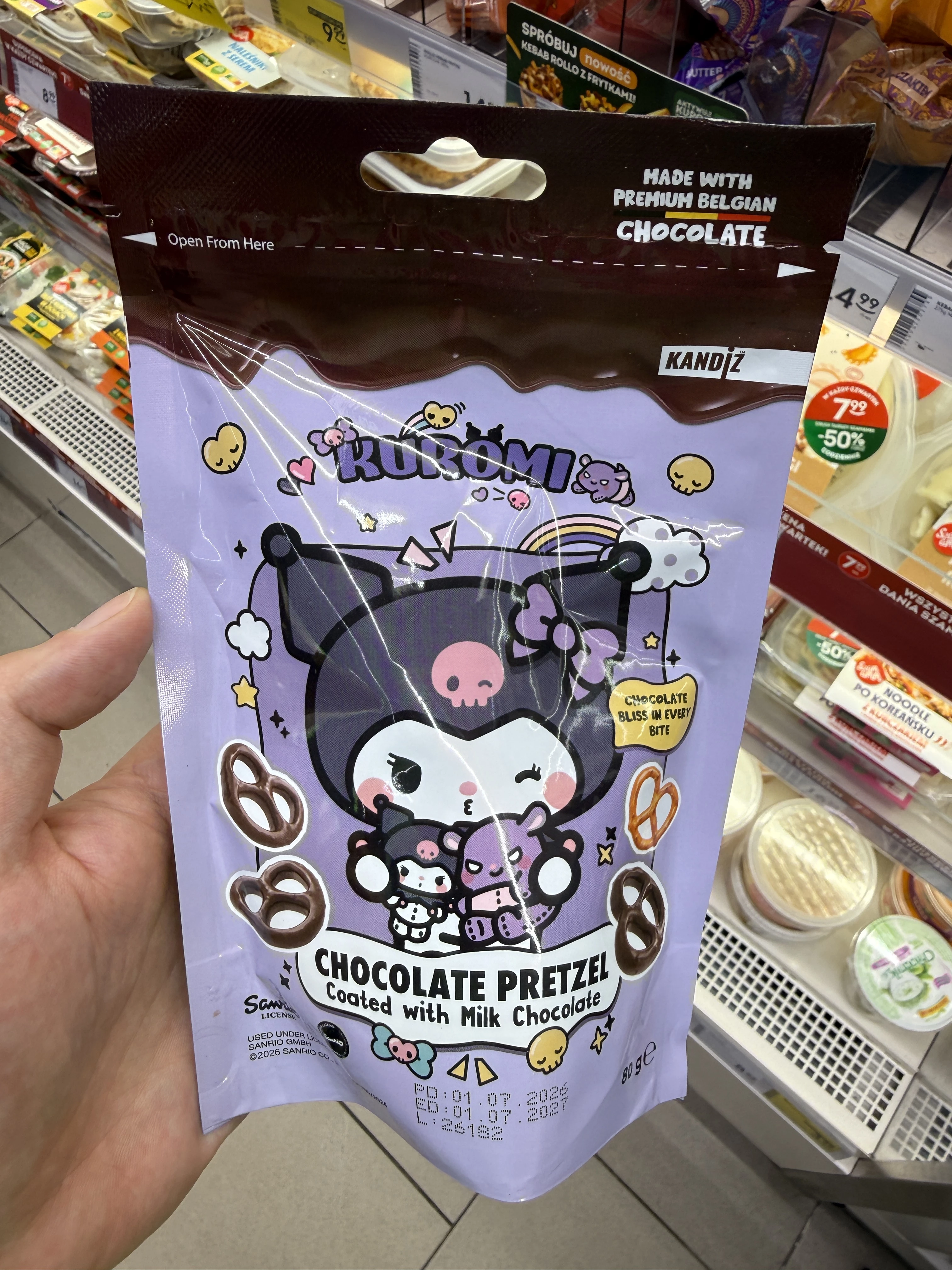 Kandiz Chocolate Pretzel – Kuromi | 80g