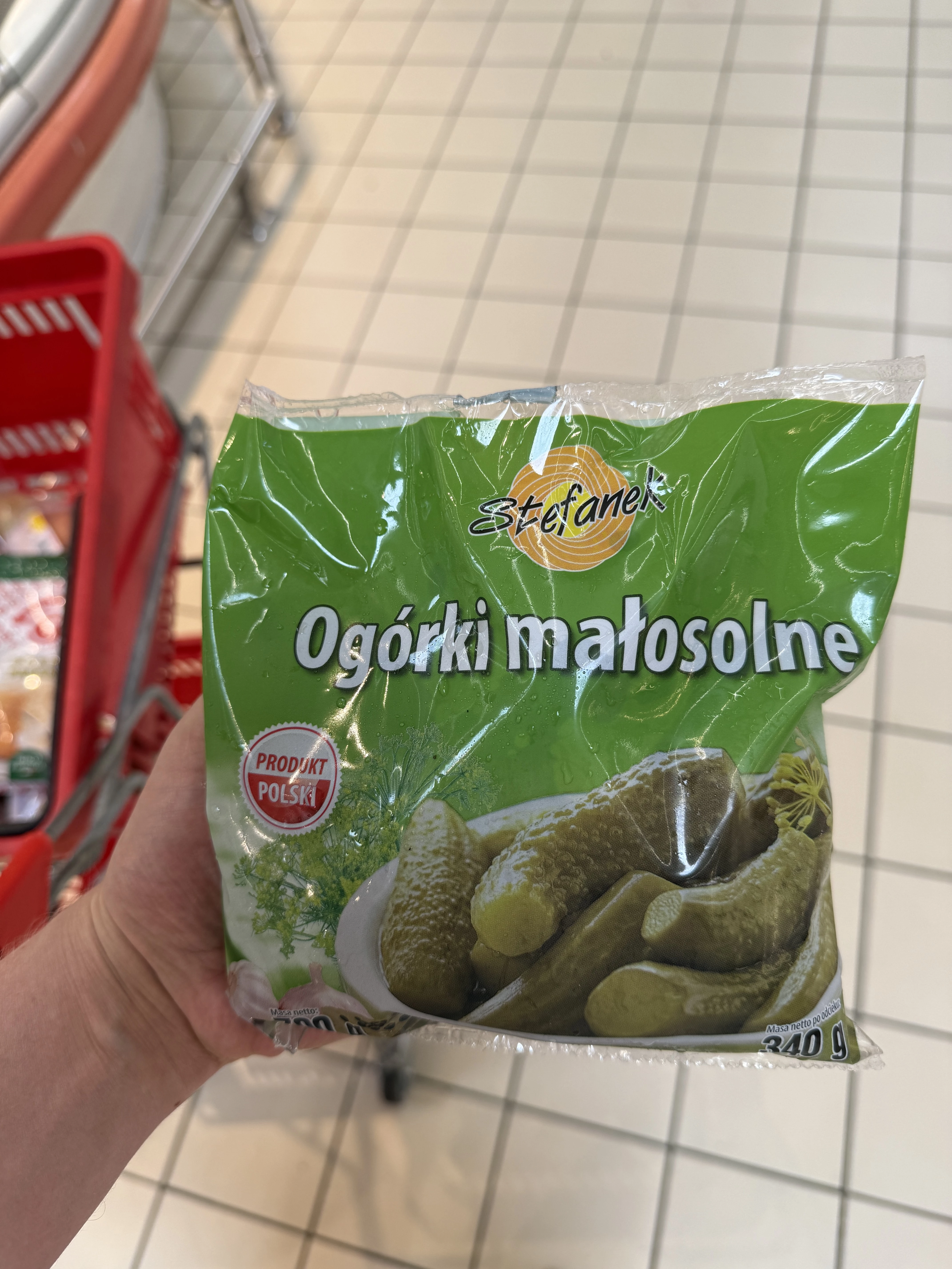 Stefanek Ogórki małosolne | 700g