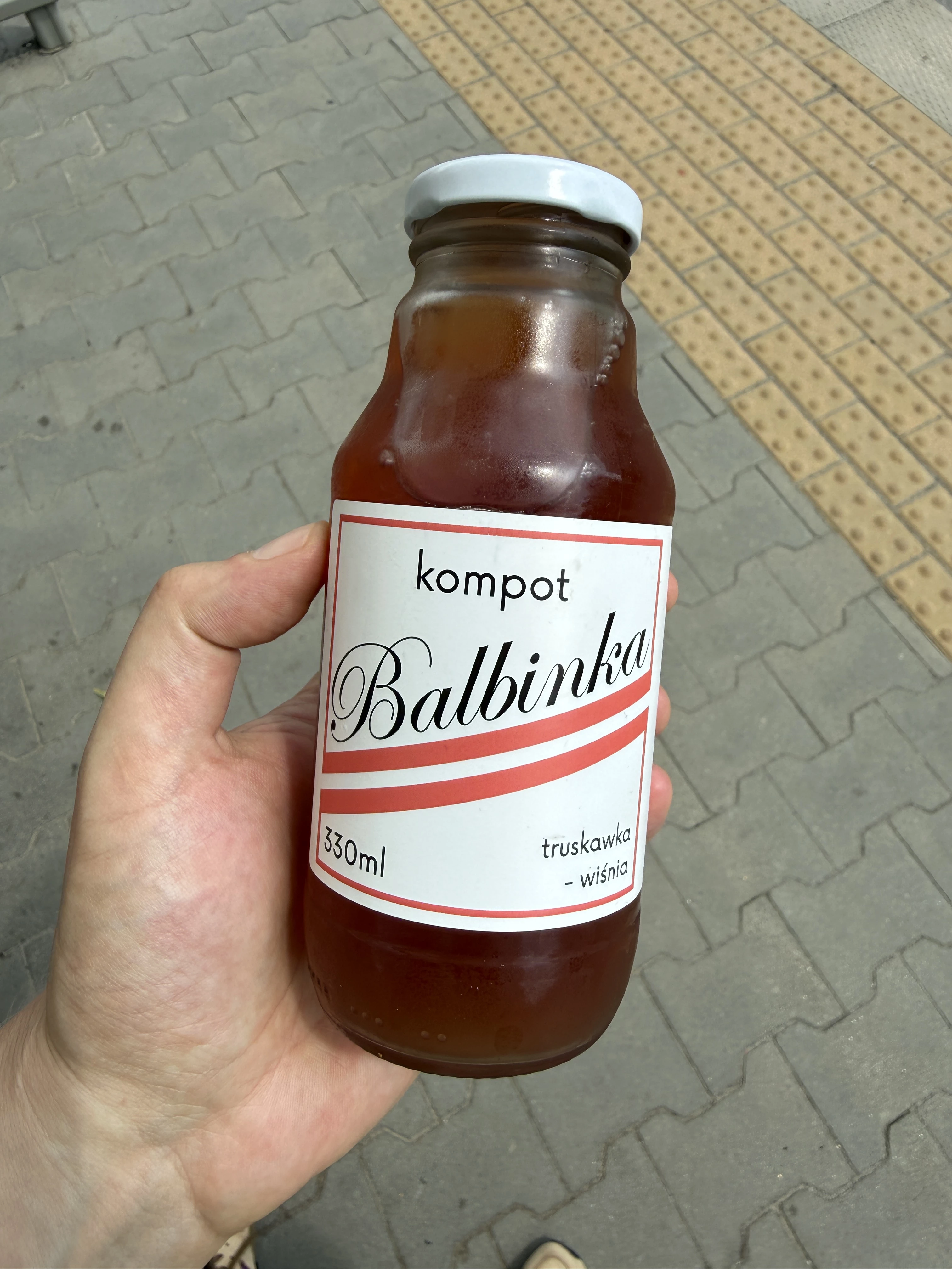 Balbinka Kompot Truskawka-Wiśnia | 330ml