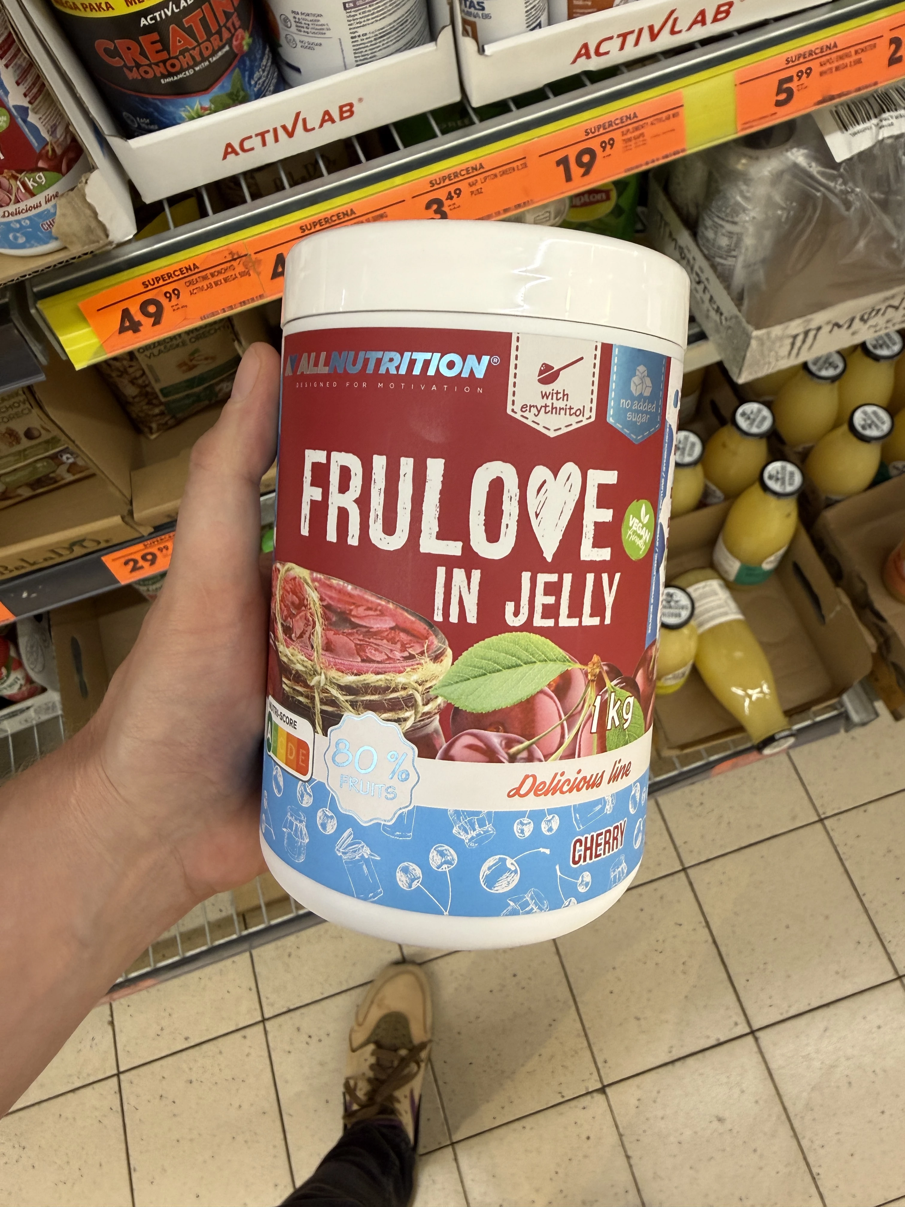 Allnutrition Frulove in Jelly Cherry | 1kg