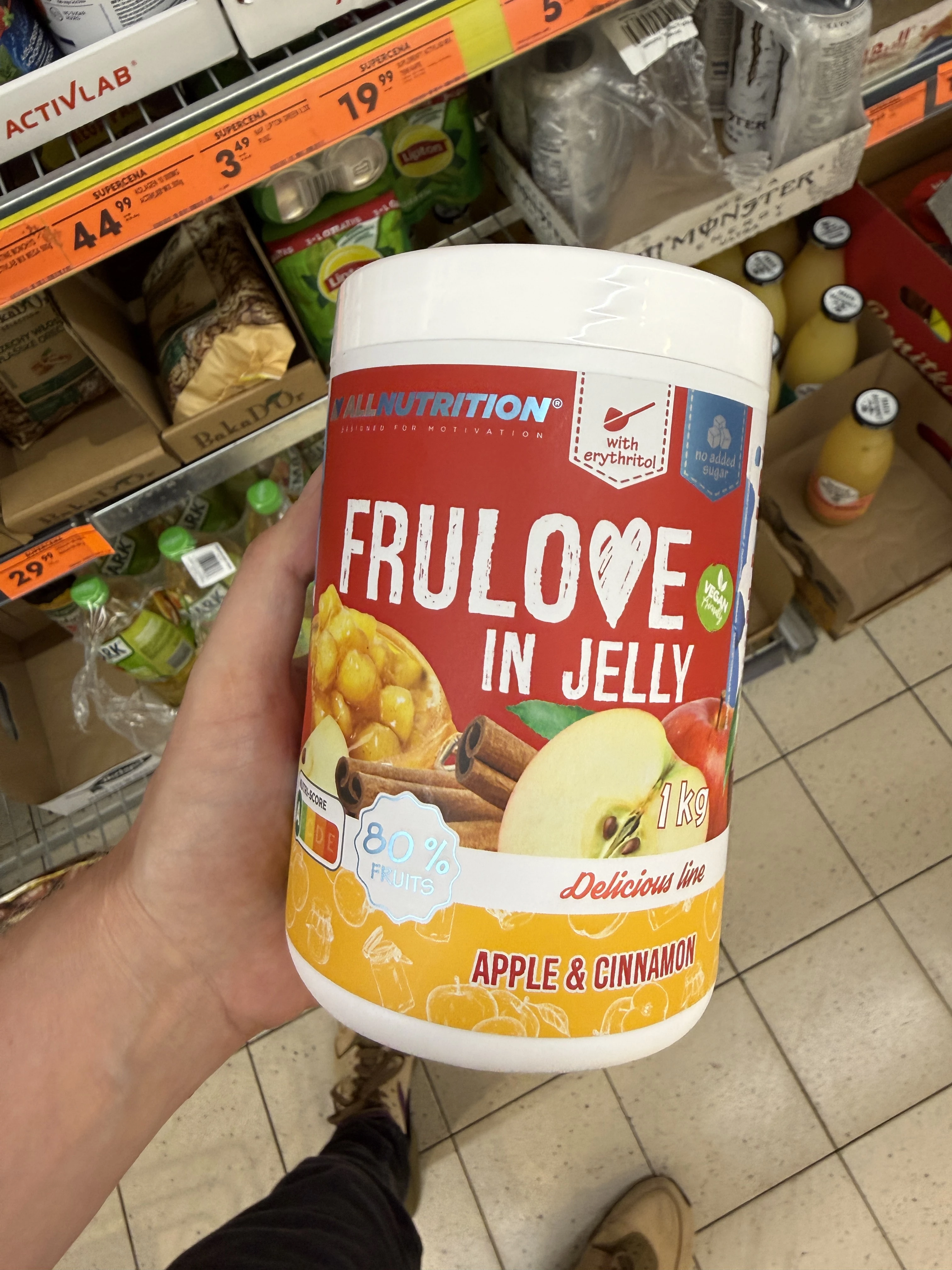 Allnutrition Frulove in Jelly Apple & Cinnamon | 1kg