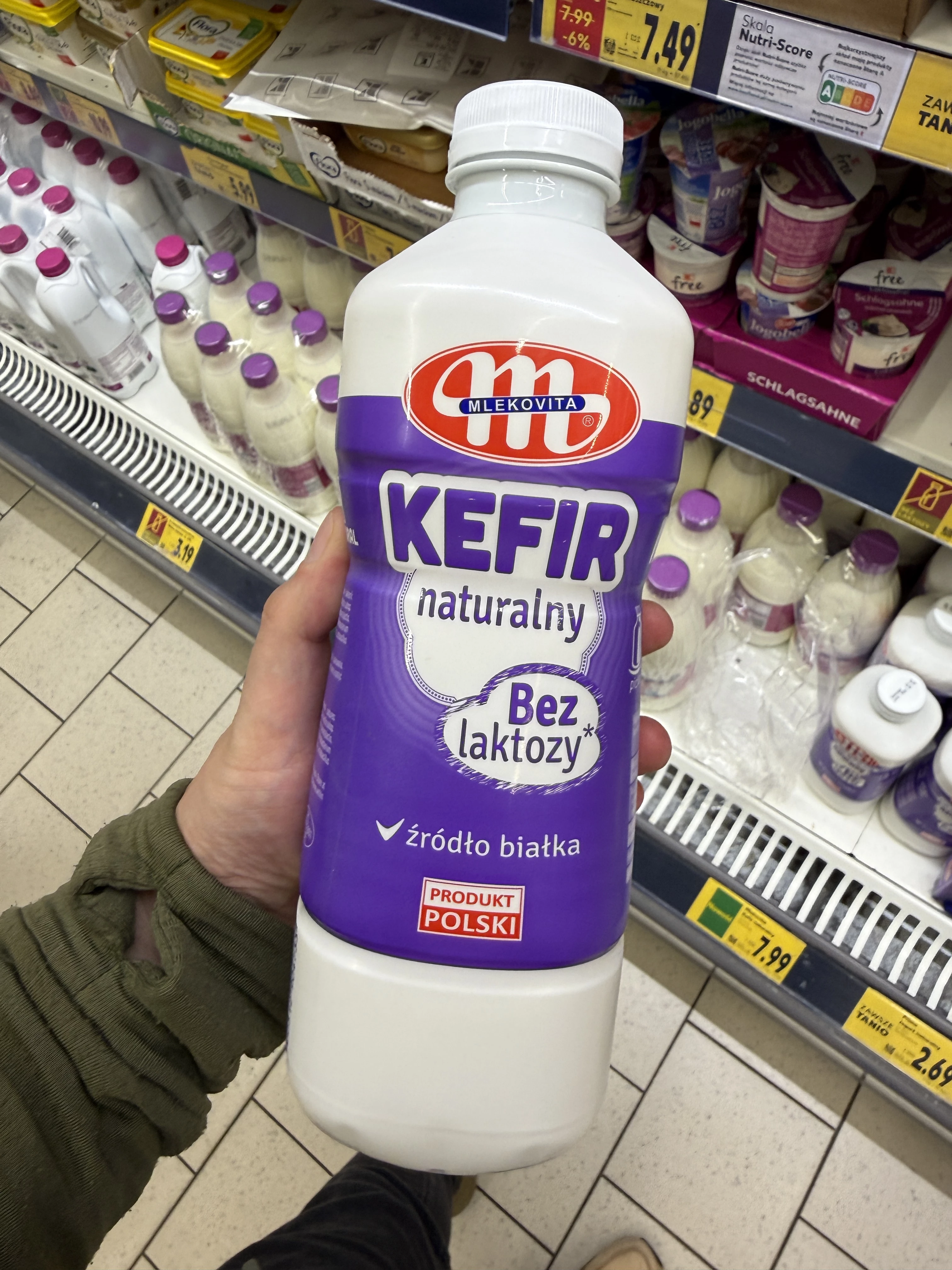 Mlekovita Kefir naturalny bez laktozy | 1kg