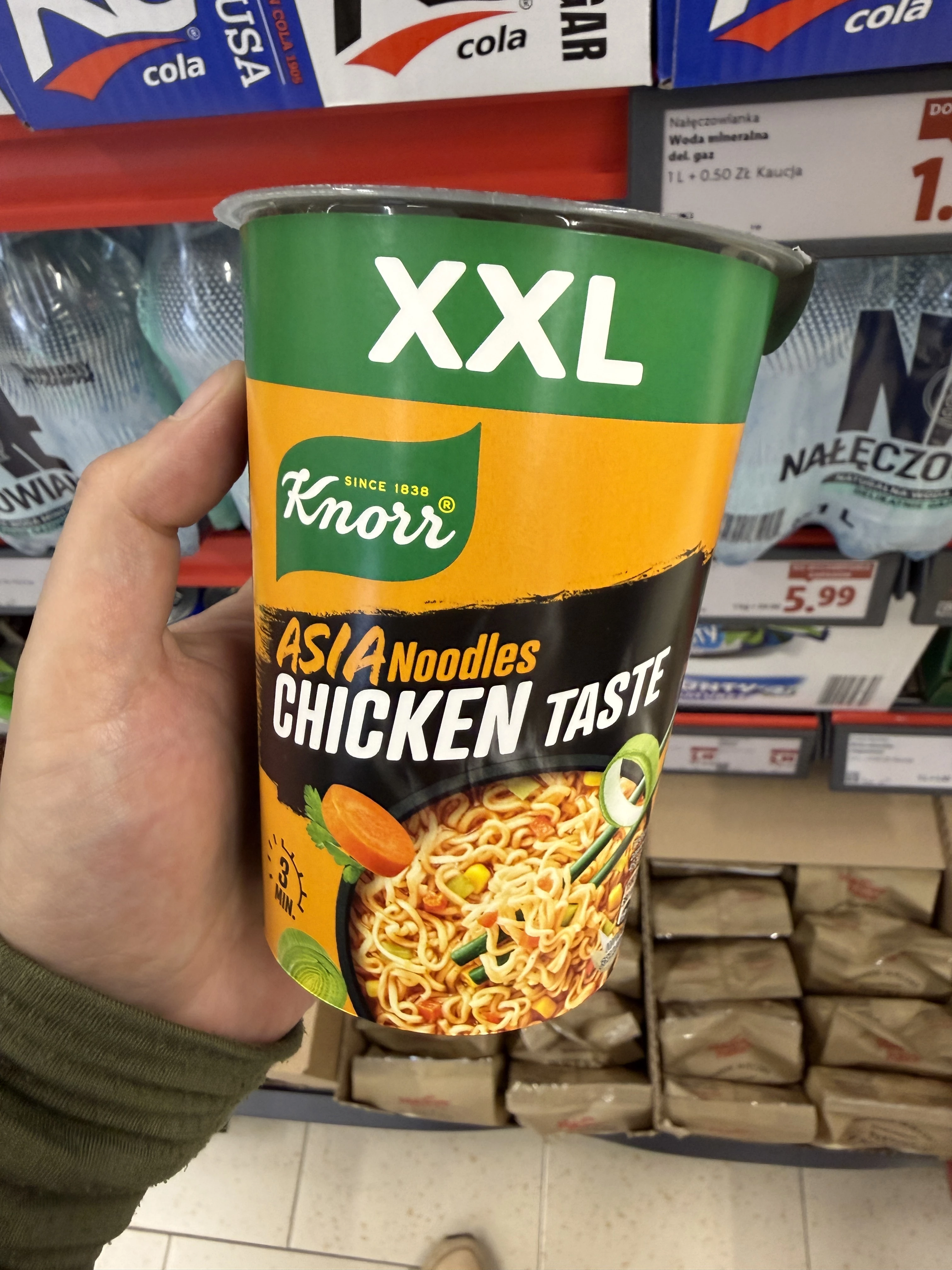 Knorr Asia Noodles Chicken Taste XXL | 84g