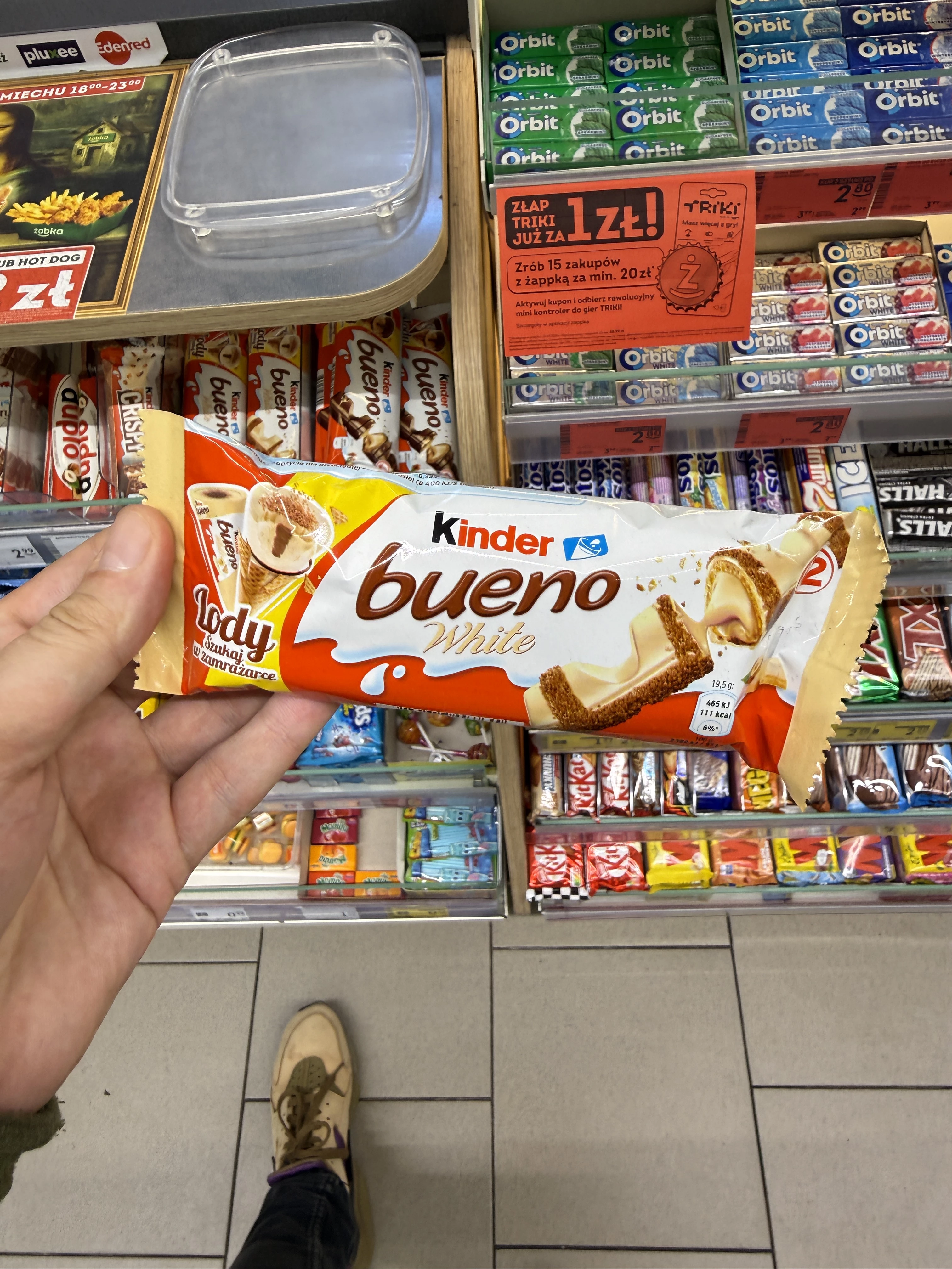 Kinder Bueno White Lody szukaj w zamrażarce | 39g