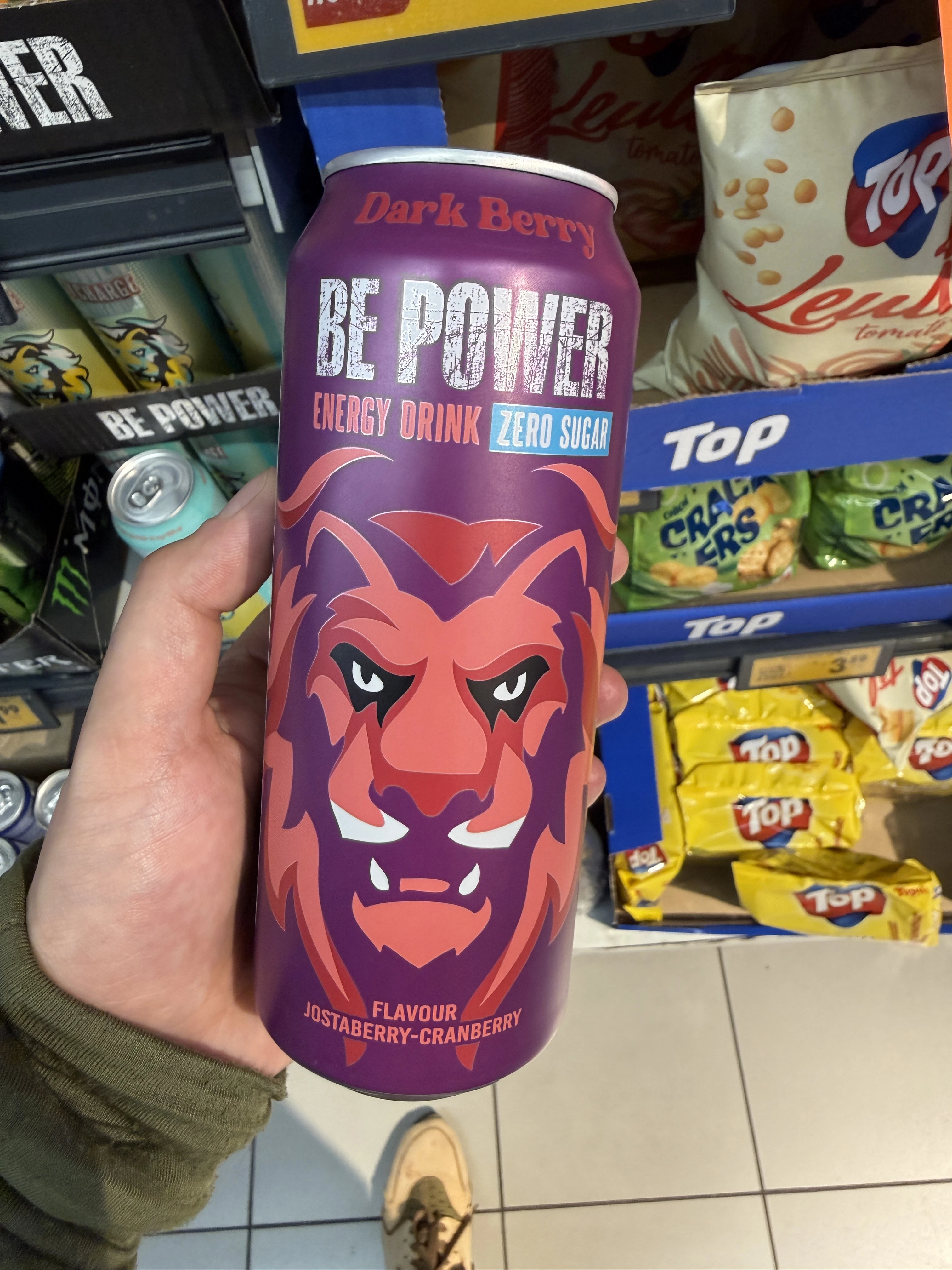 Be Power Energy Drink Dark Berry Zero Sugar