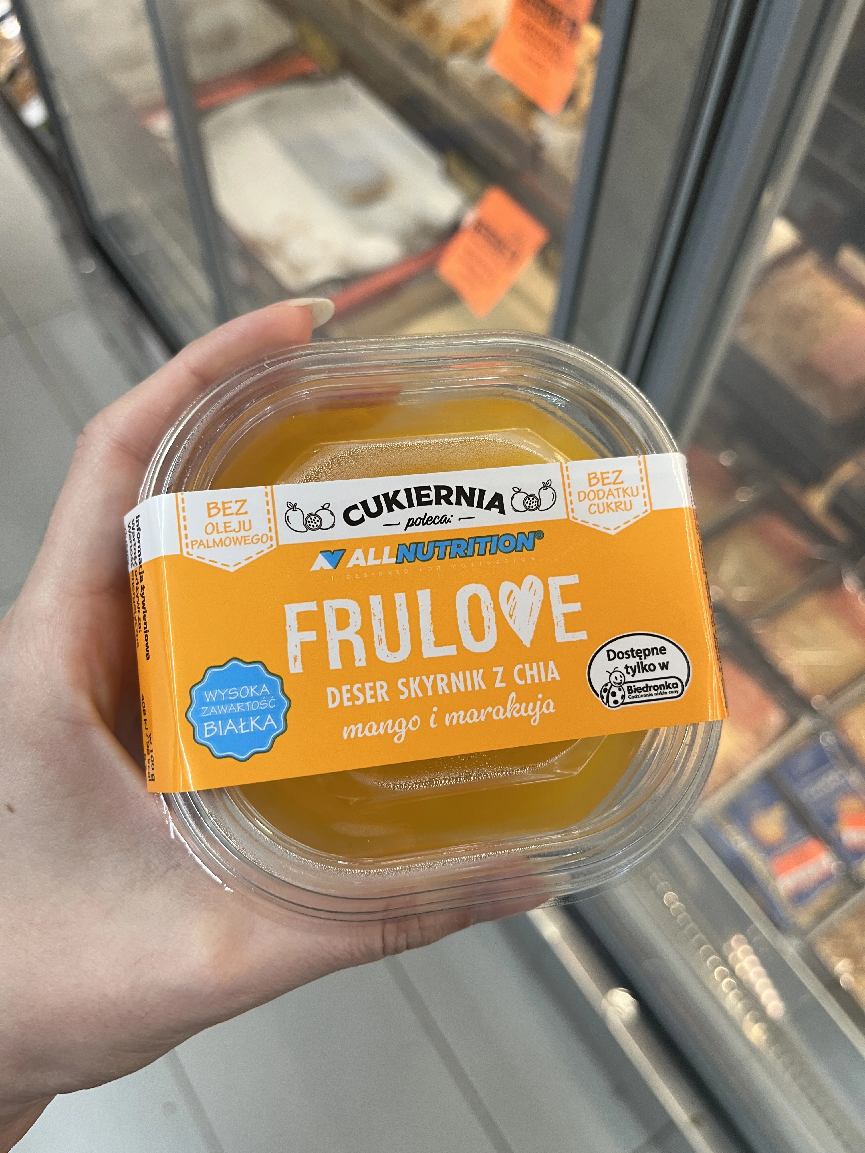 AllNutrition Frulove Deser Skyrnik z Chia mango i marakuja | 180g