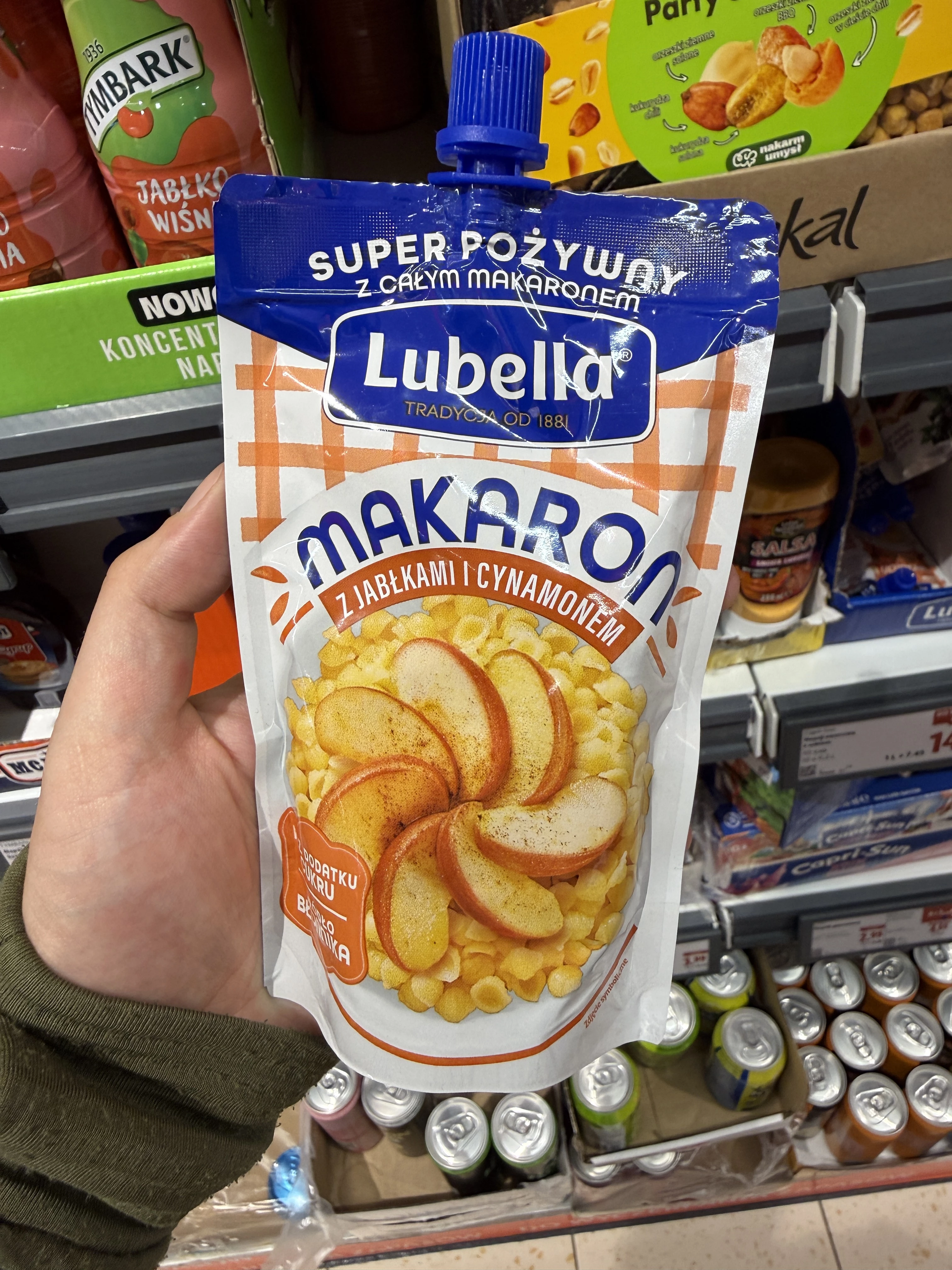 Lubella Makaron z jabłkami i cynamonem | 170g