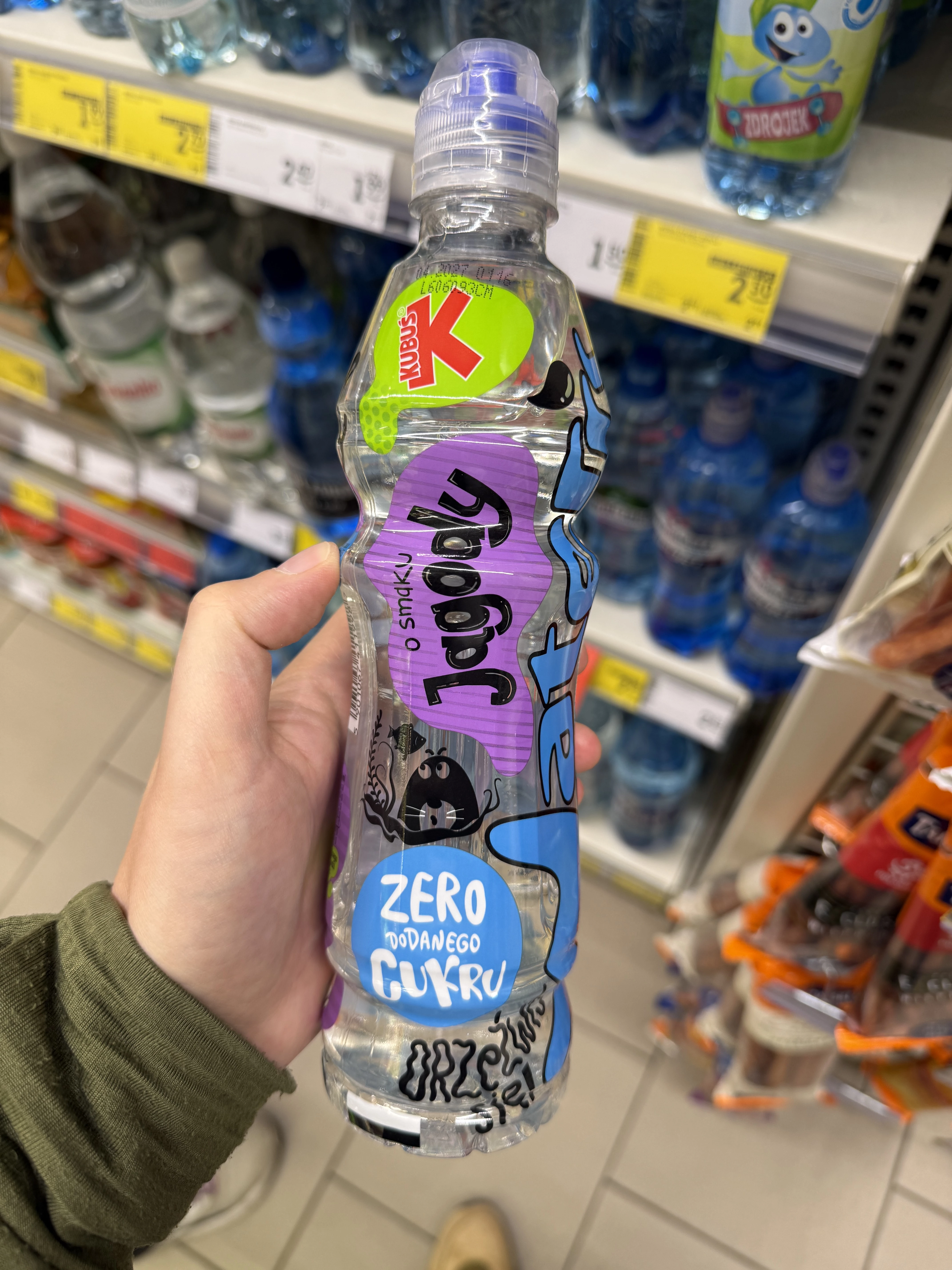 Kubuś Waterrr Sunny o smaku jagody | 500ml