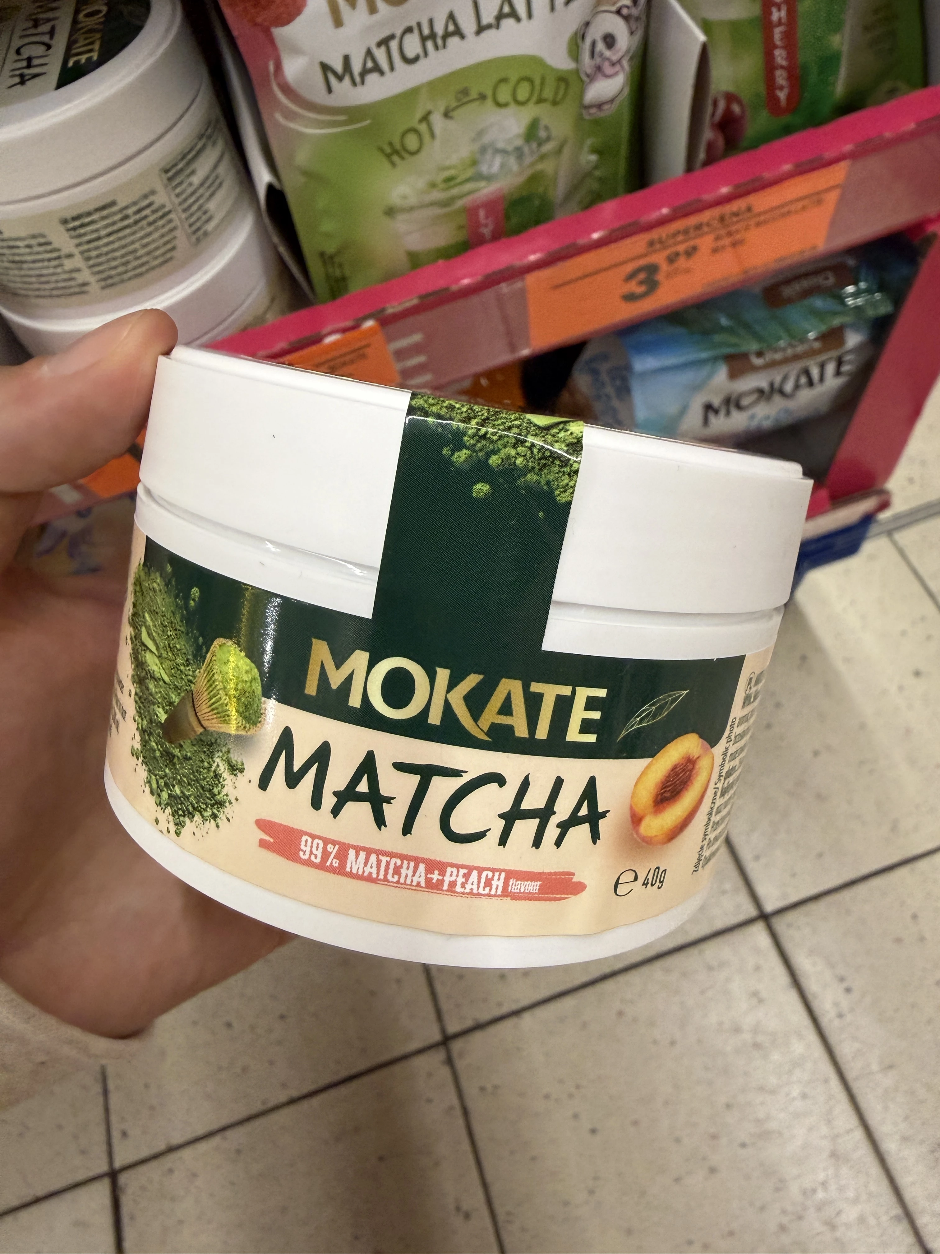 Mokate Matcha Peach | 40g