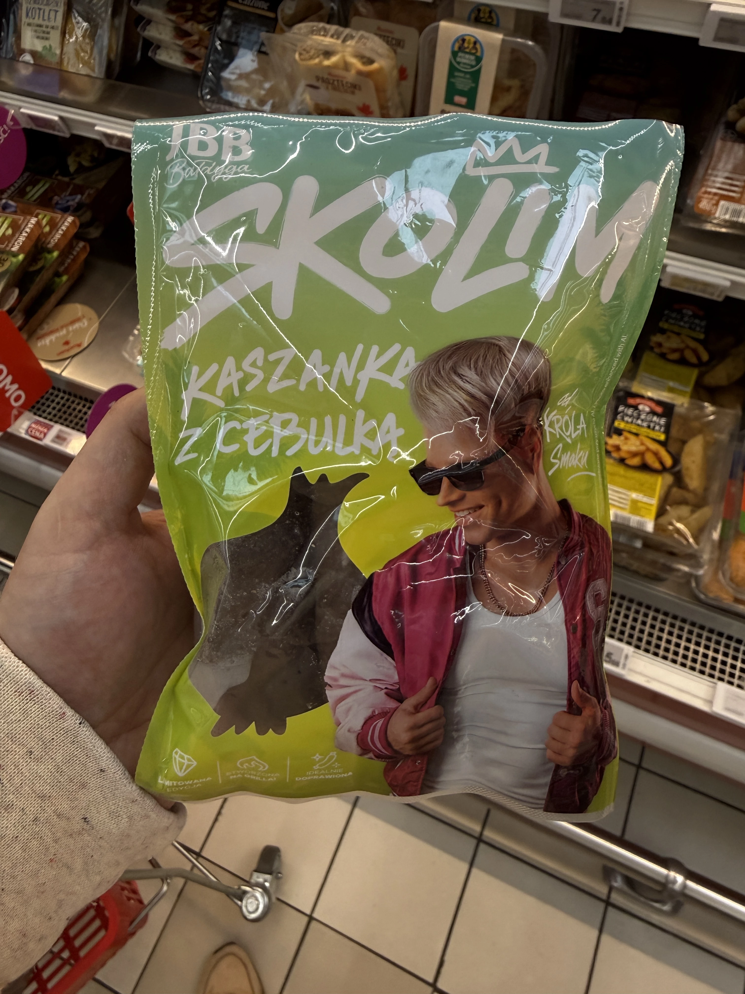 JBB Bałdyga Kaszanka z cebulką Skolim | 500g