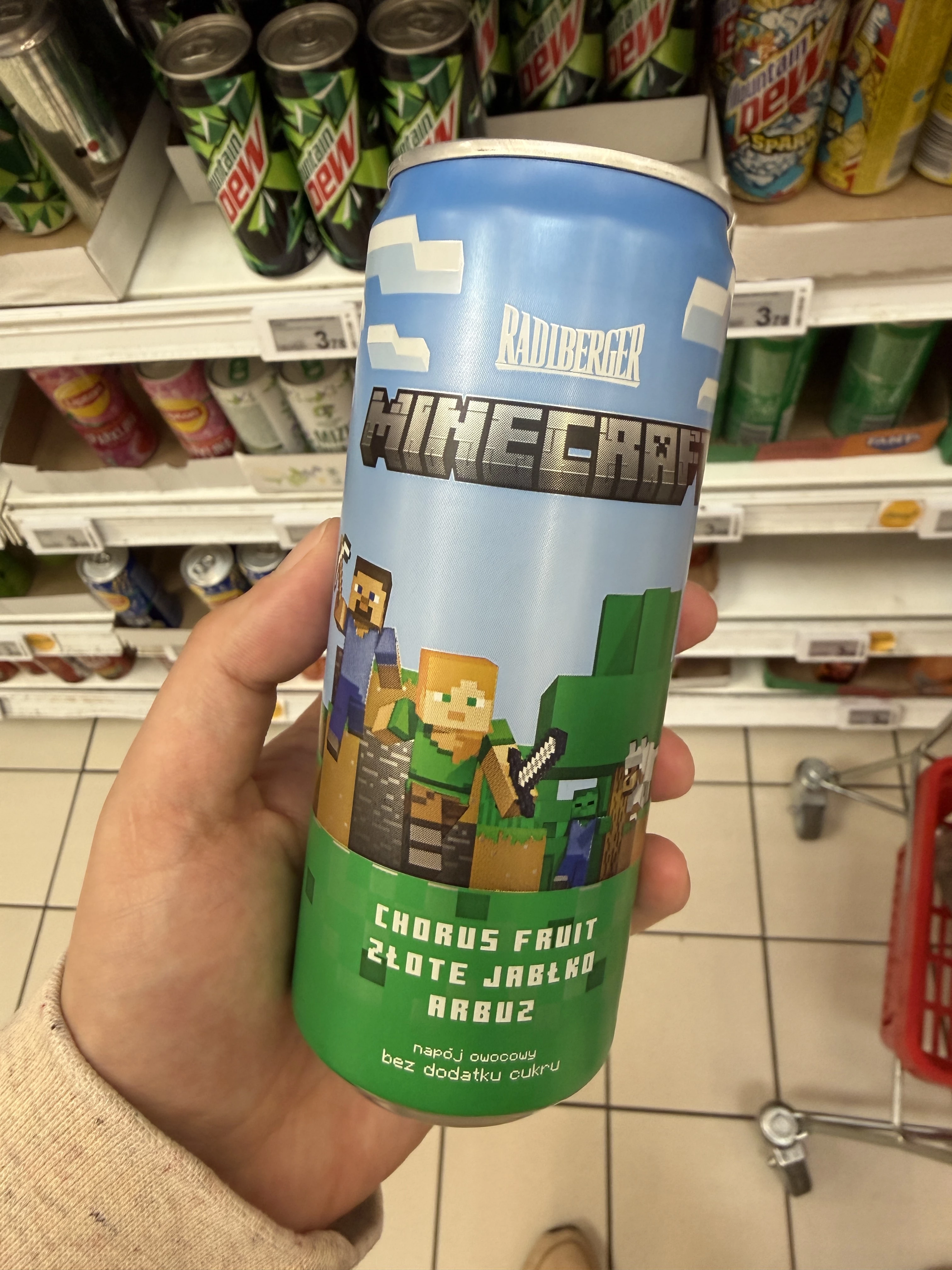 Radlberger Minecraft Chorus Fruit Golden Apple Melon | 330ml