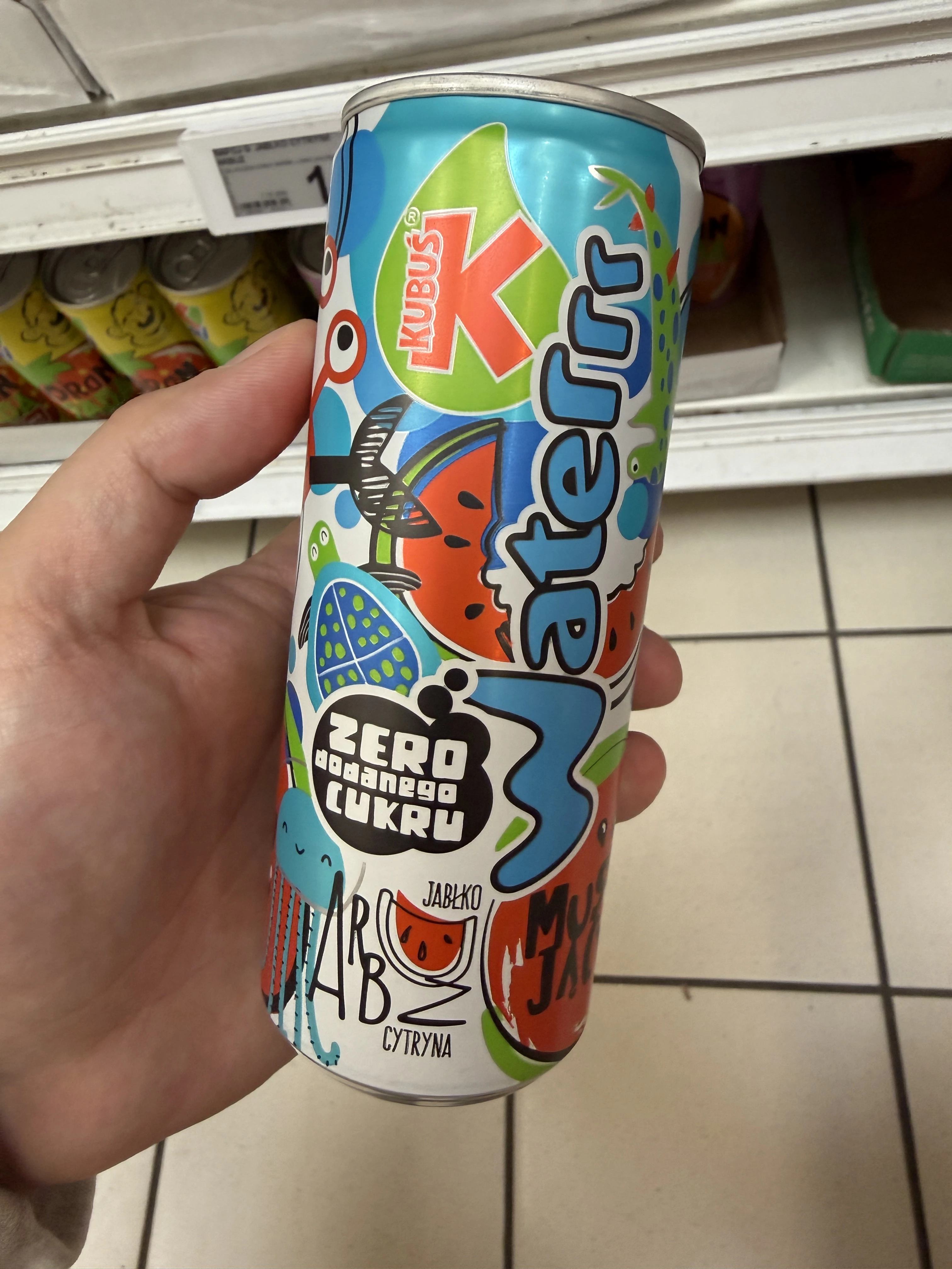 Kubuś Waterrr Musujący Arbuz | 250ml