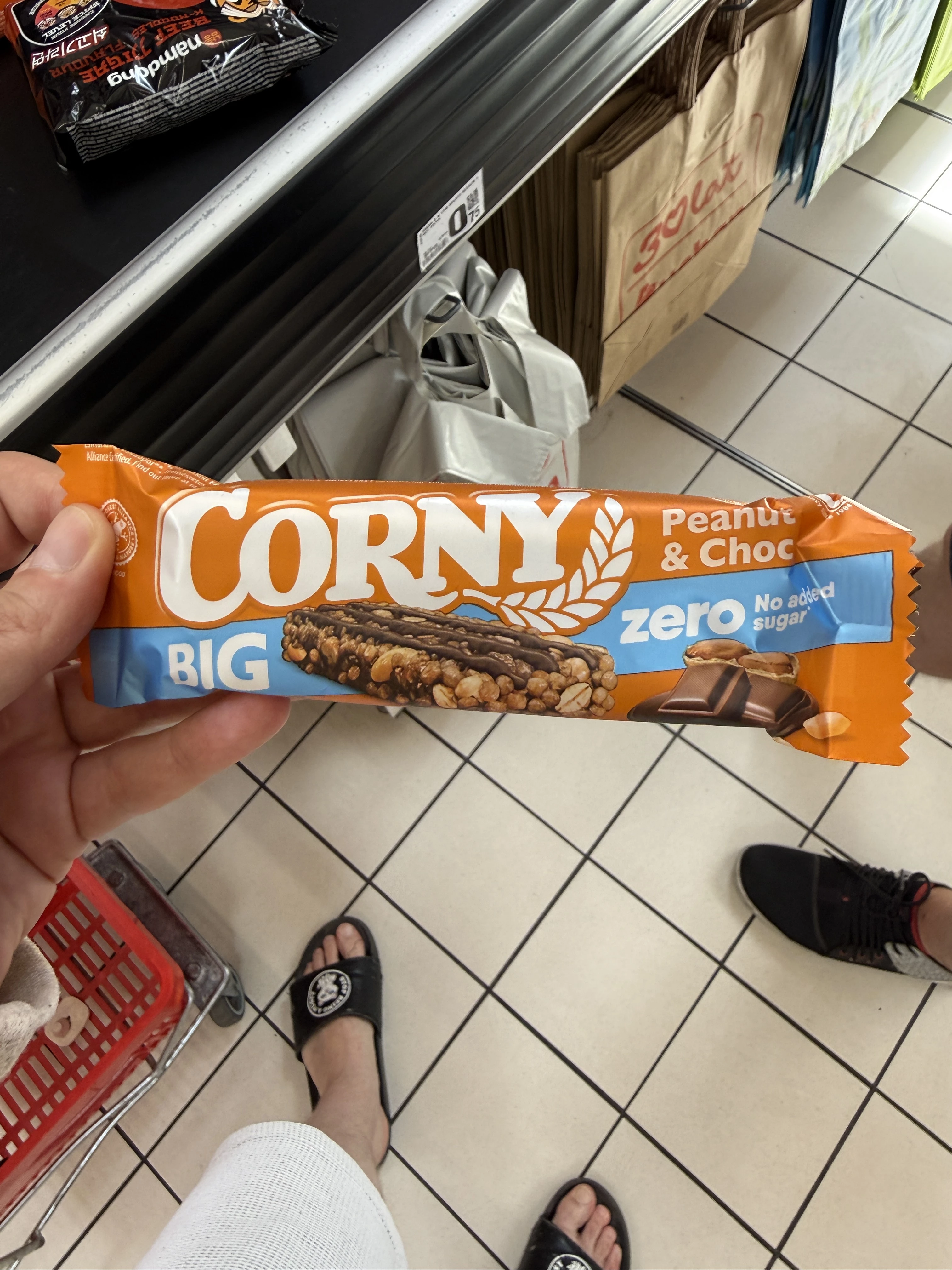 Corny BIG Zero Peanut & Choc | 40g