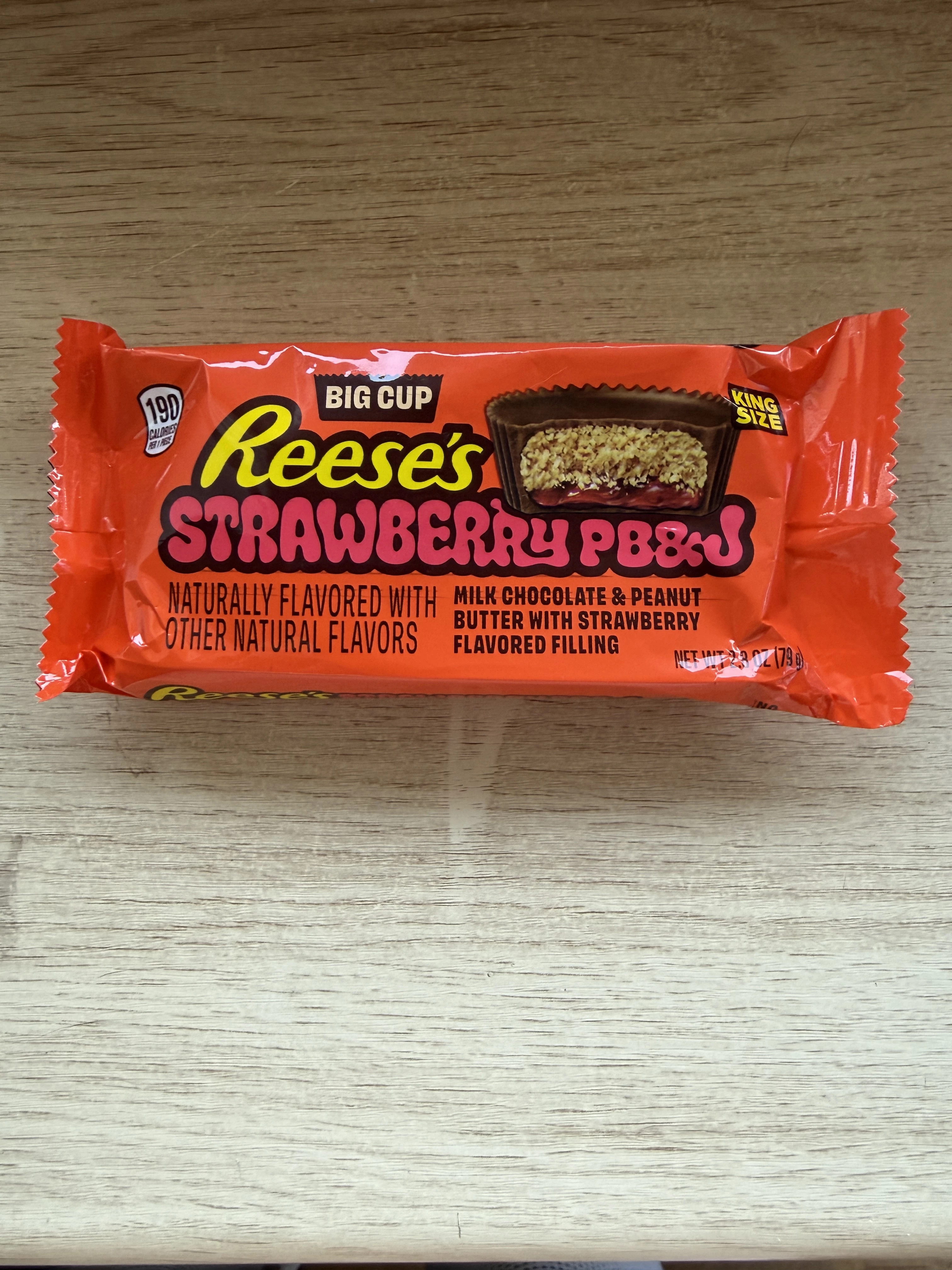 Reese’s Big Cup Strawberry PB&J King Size | 79g