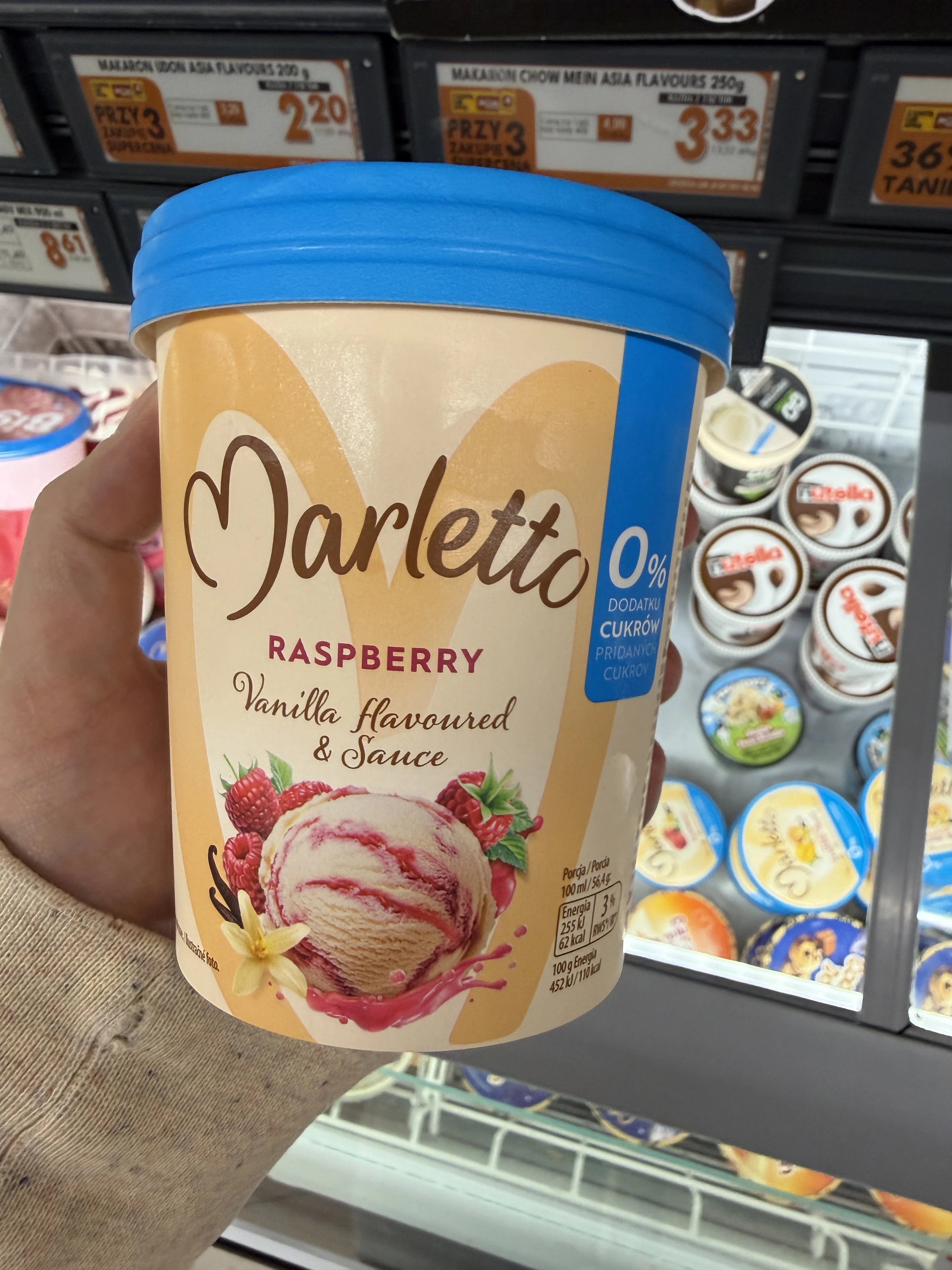 Marletto Raspberry Vanilla Flavoured & Sauce | 500ml