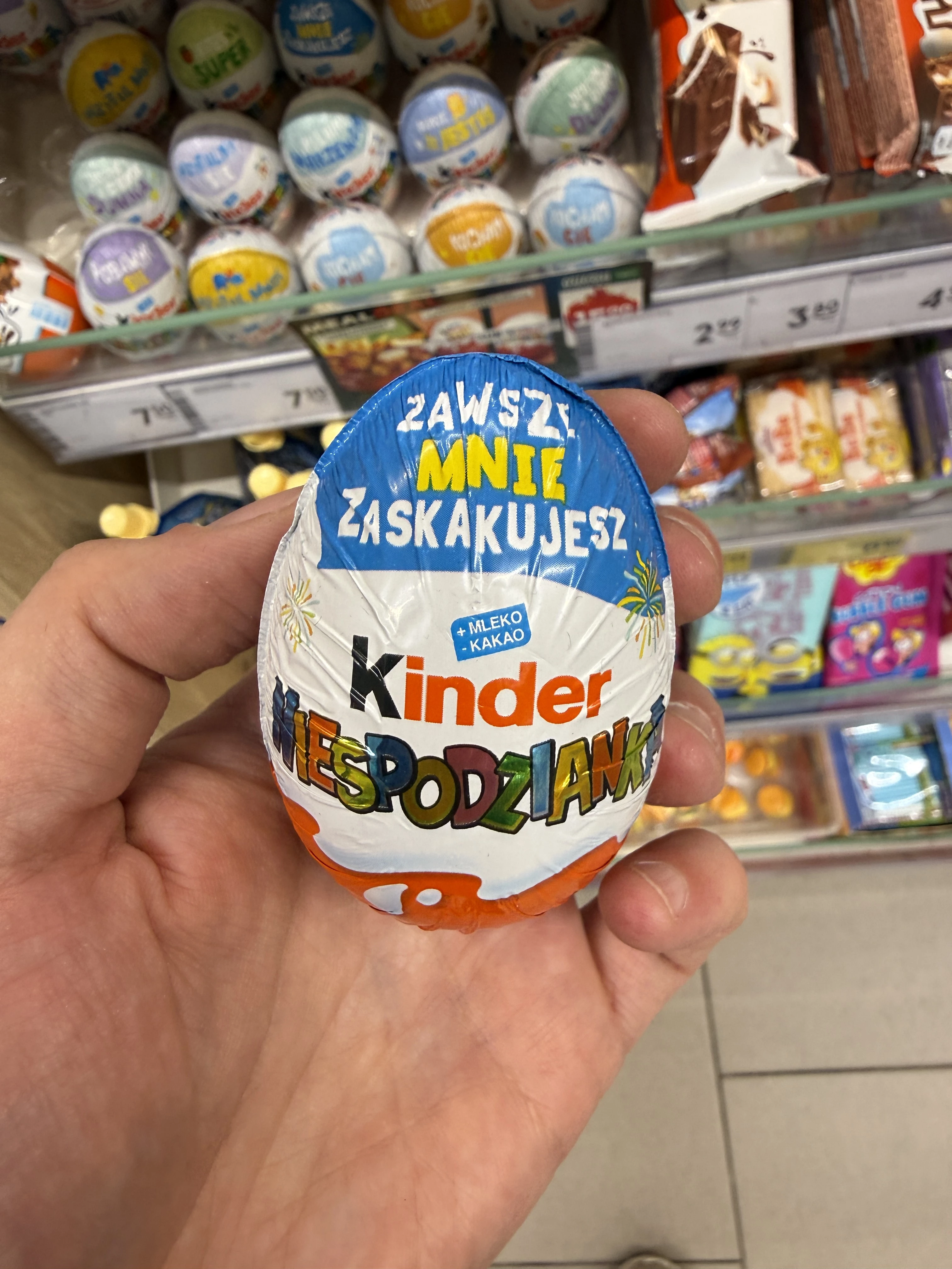 Kinder Niespodzianka napis Zawsze mnie zaskakujesz | 20g