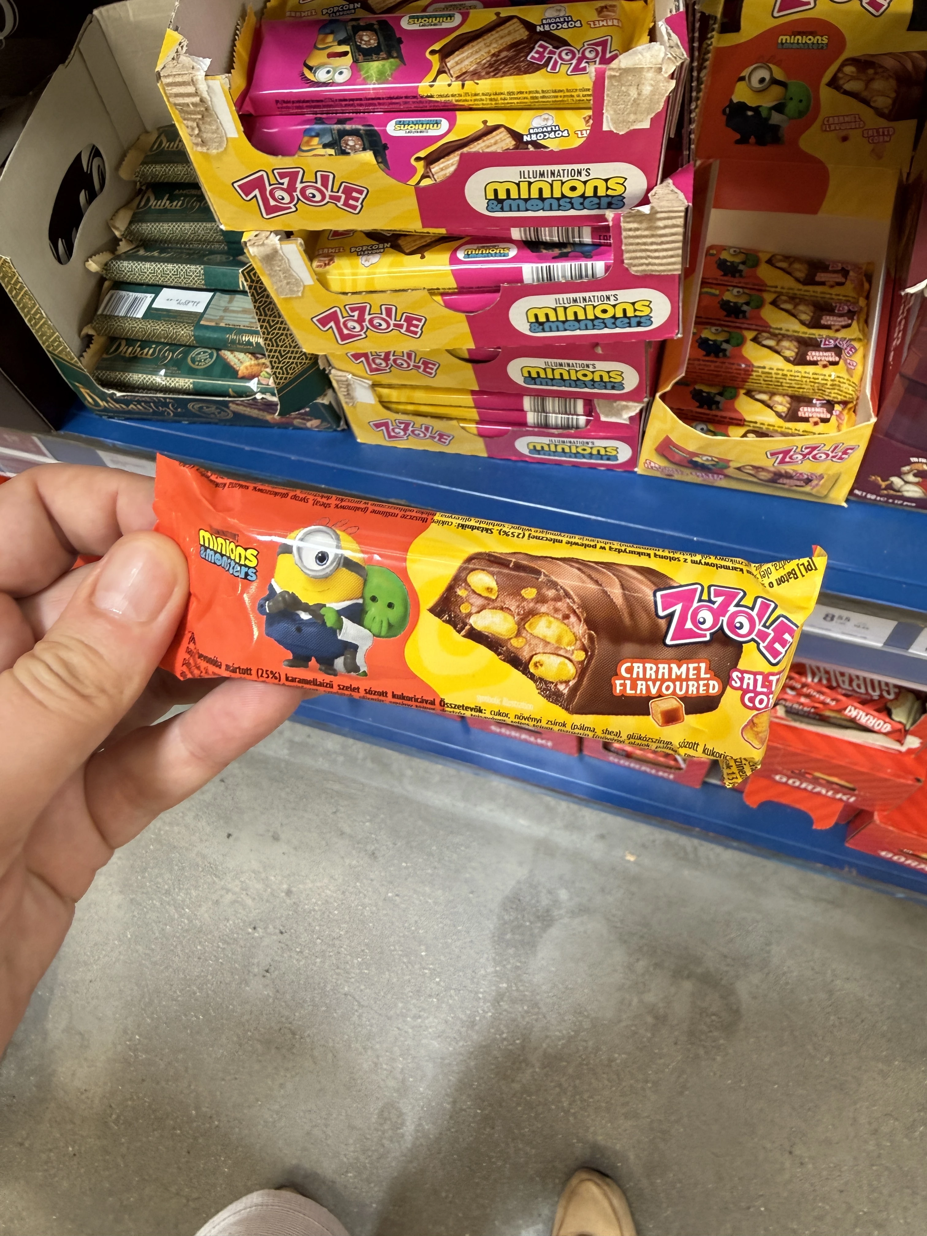 Zozole Caramel & Salted Corn Minions & Monsters | 45g