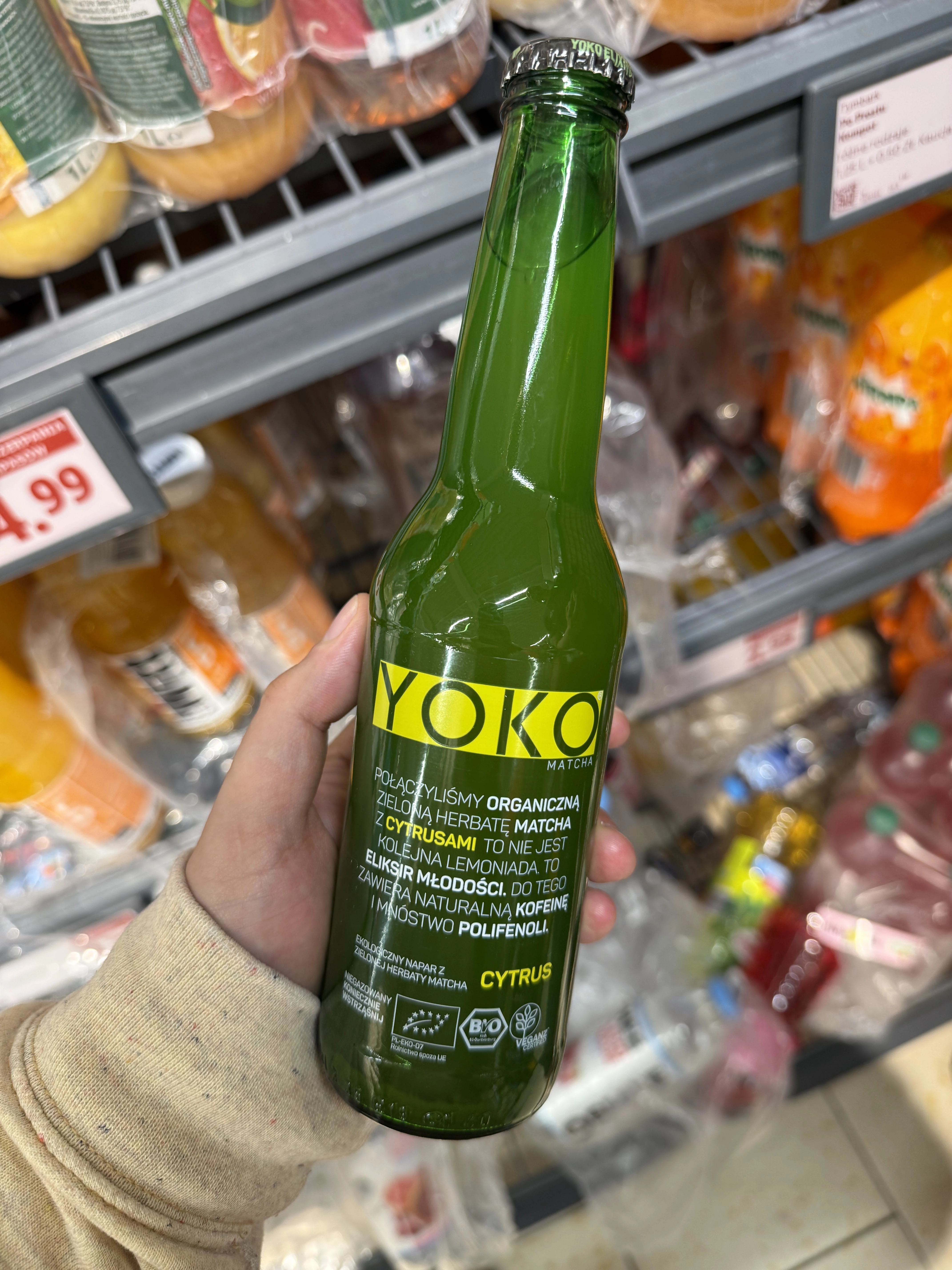 Yoko Matcha Cytrus | 330ml