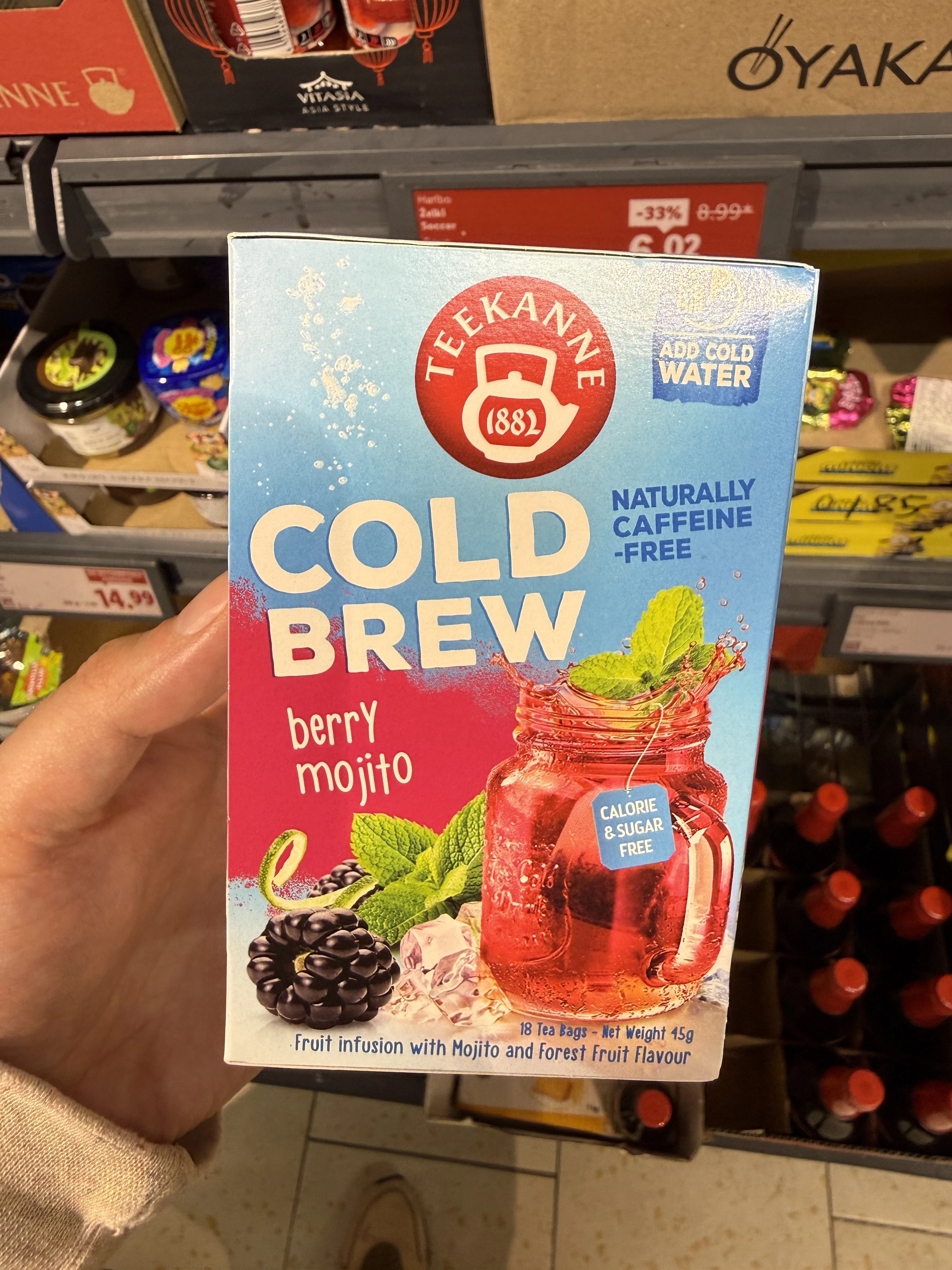 Teekanne Cold Brew Berry Mojito | 45g