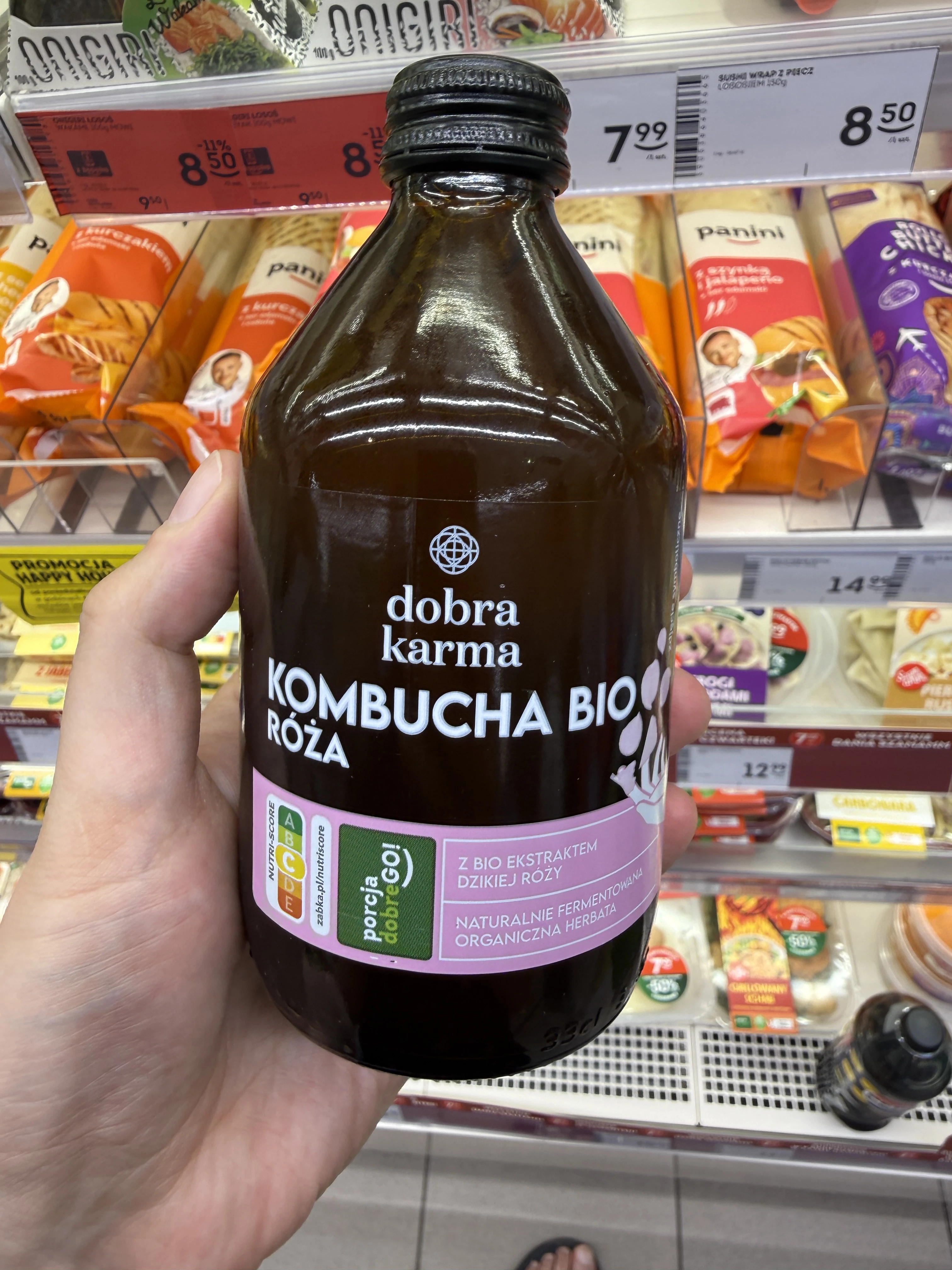 Dobra Karma Kombucha Bio Róża | 330ml
