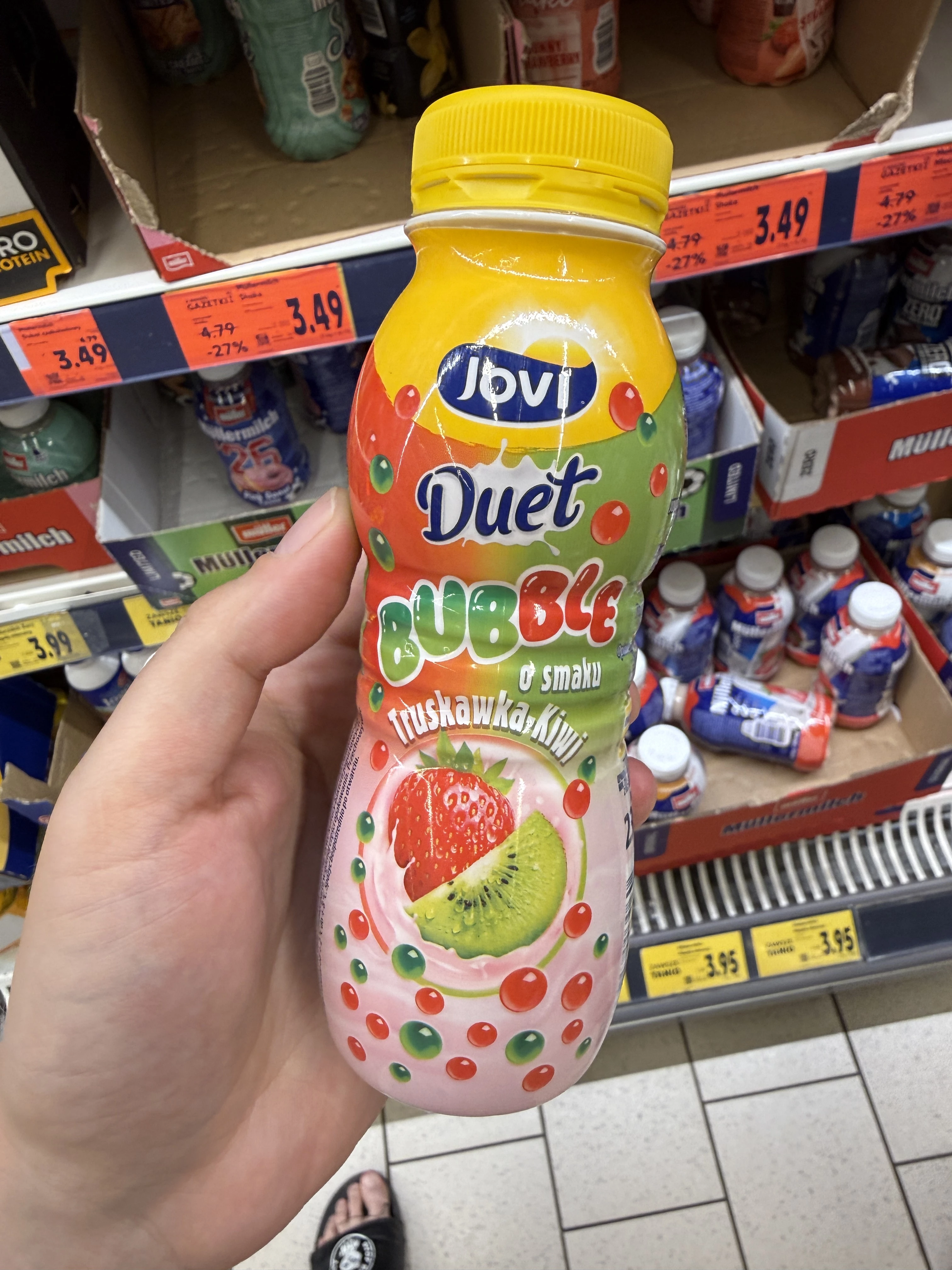 Jovi Duet Bubble Truskawka-Kiwi | 230g