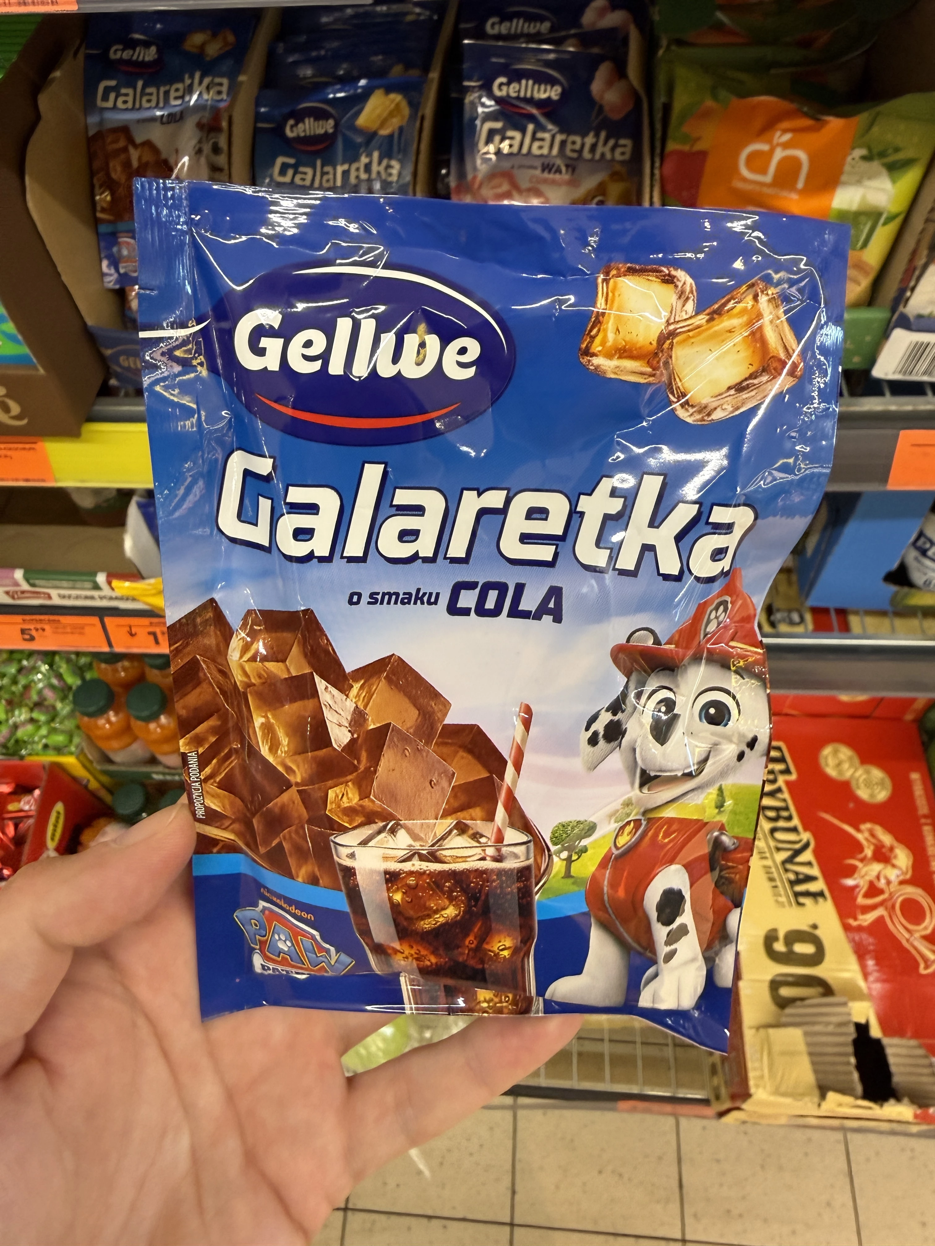 Gellwe Galaretka Cola Paw Patrol | 72g