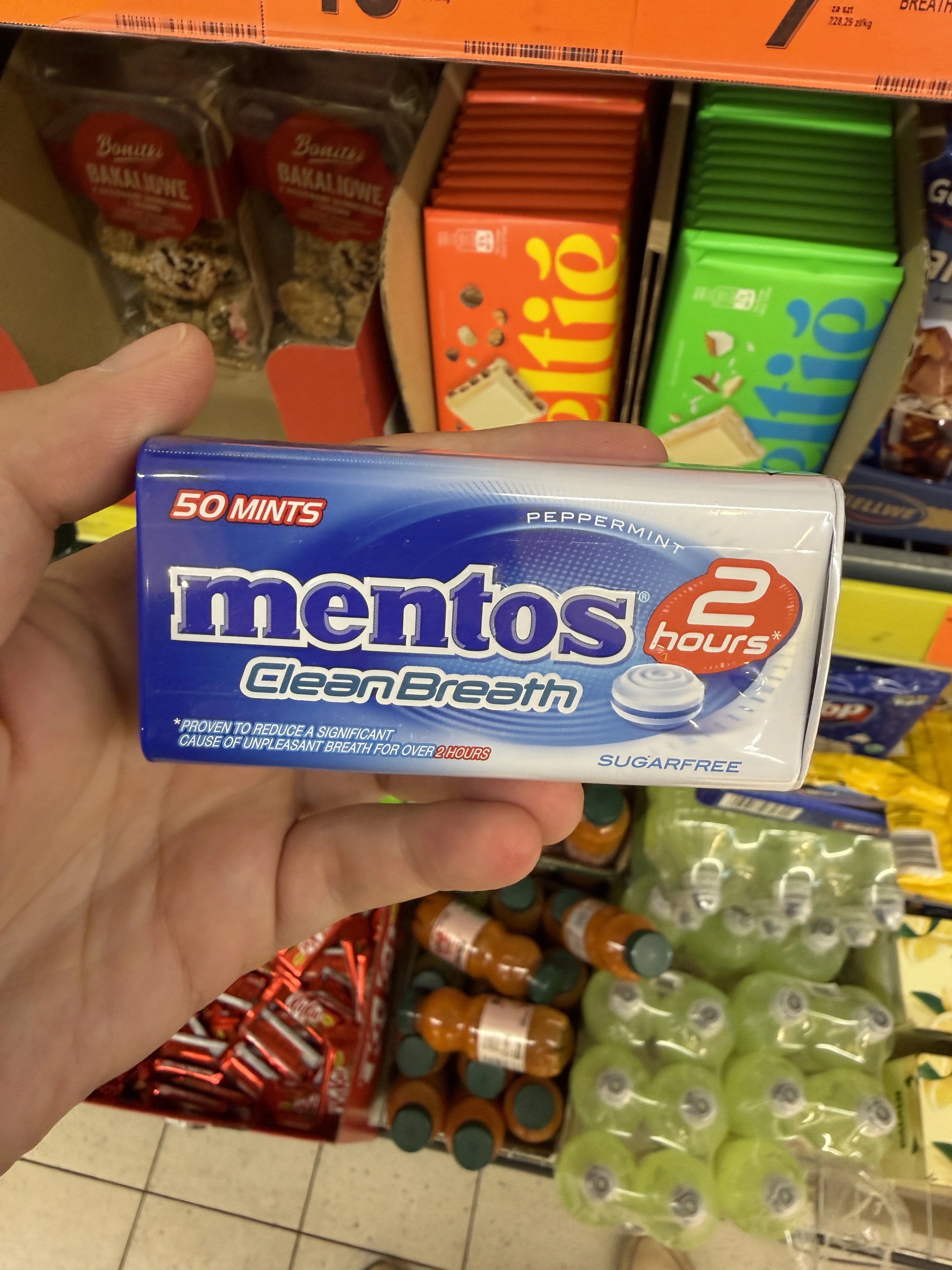 Mentos Clean Breath Peppermint | 35g