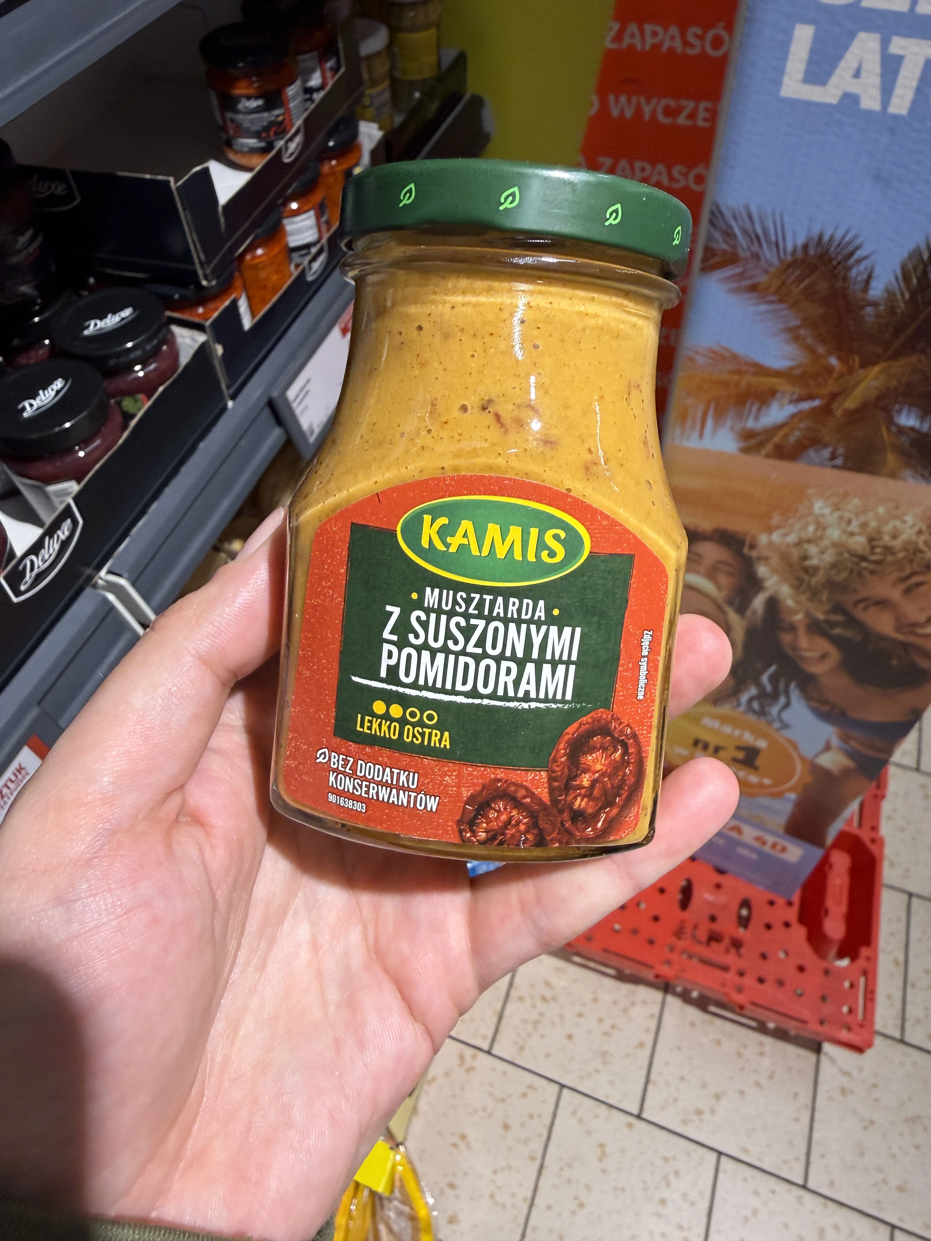 Kamis Musztarda z suszonymi pomidorami | 185g