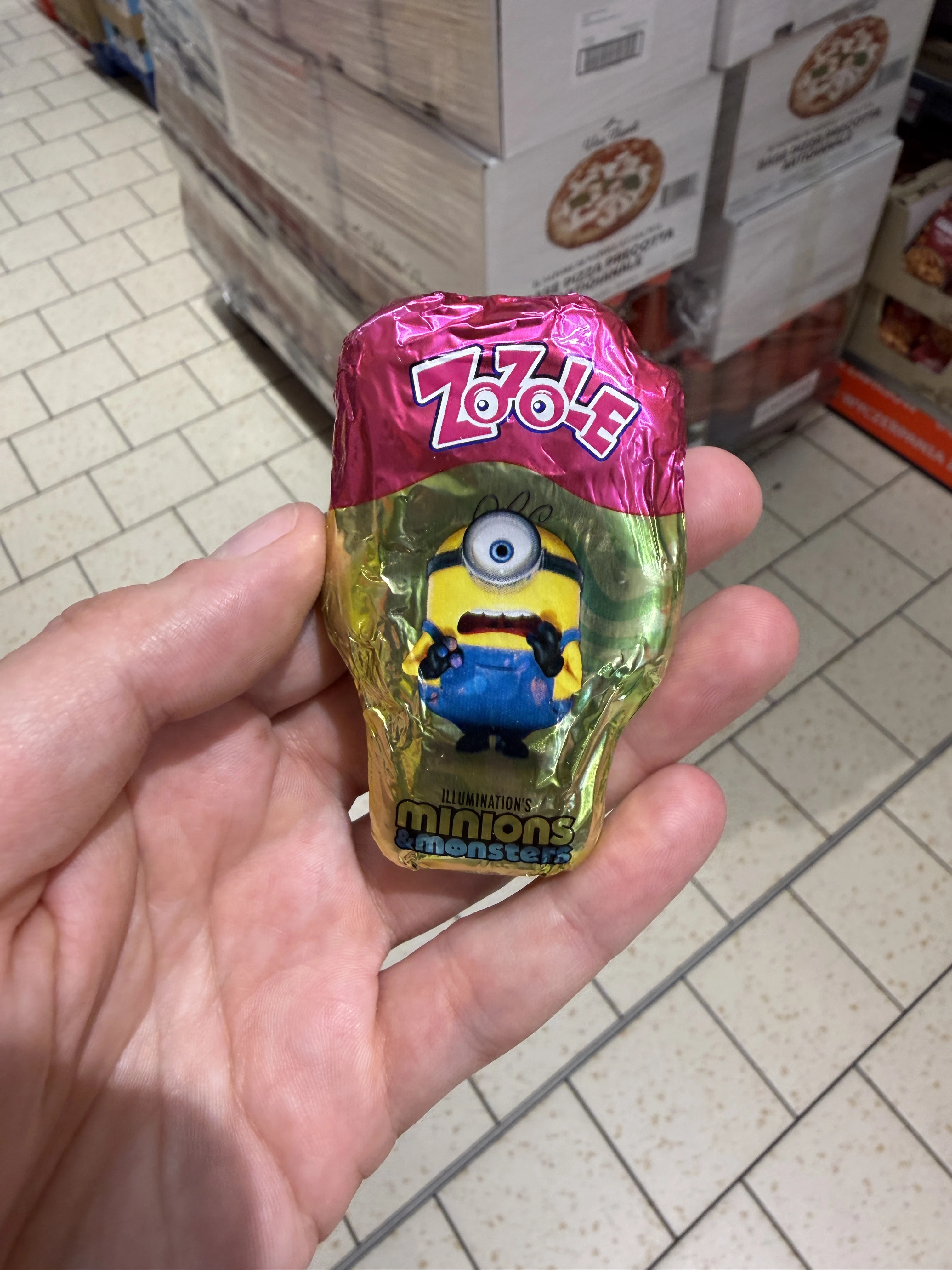 Zozole Figurka o smaku czekoladowym Minions & Monsters | 29g
