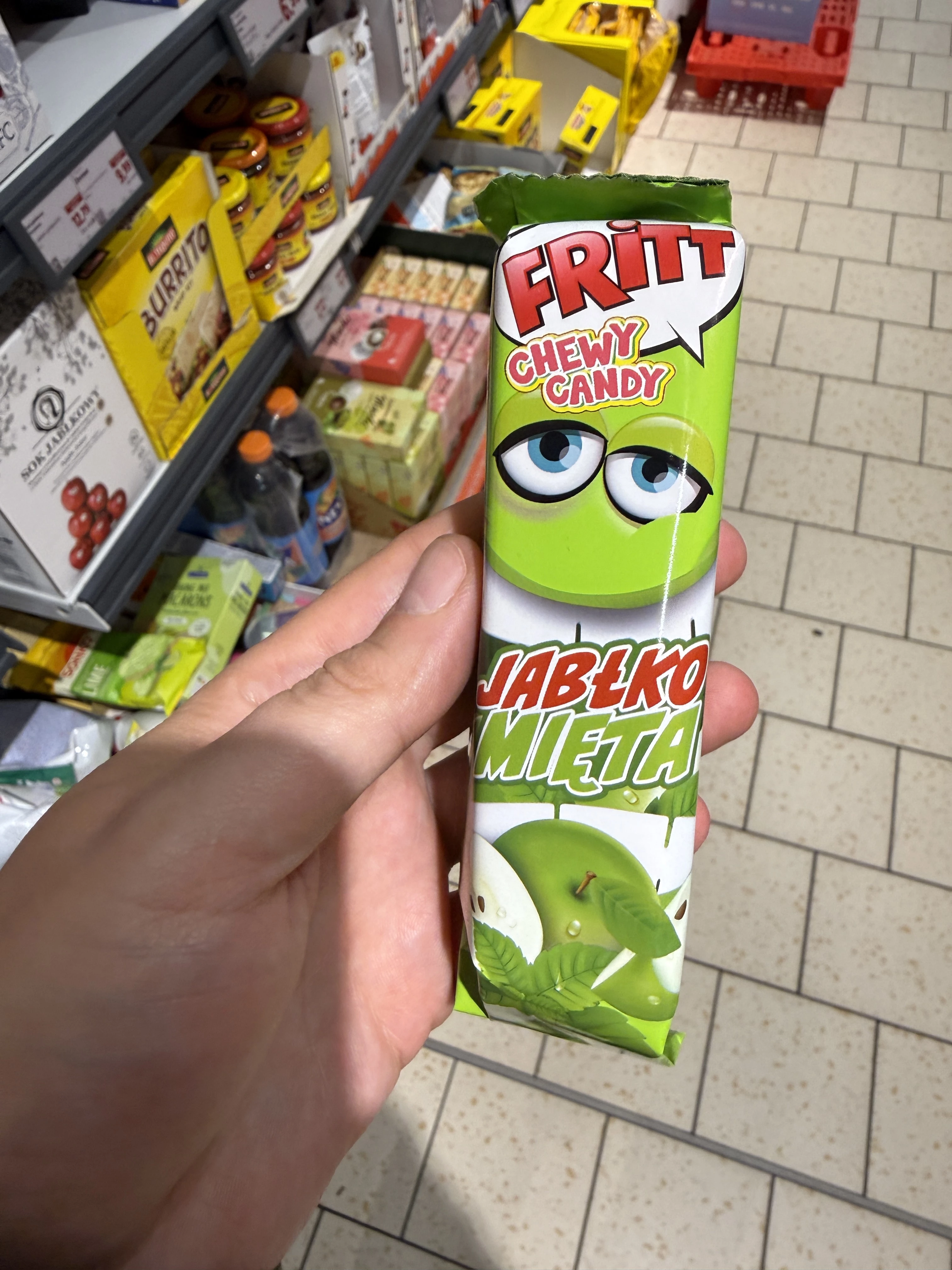 Fritt Chewy Candy Jabłko Mięta | 70g