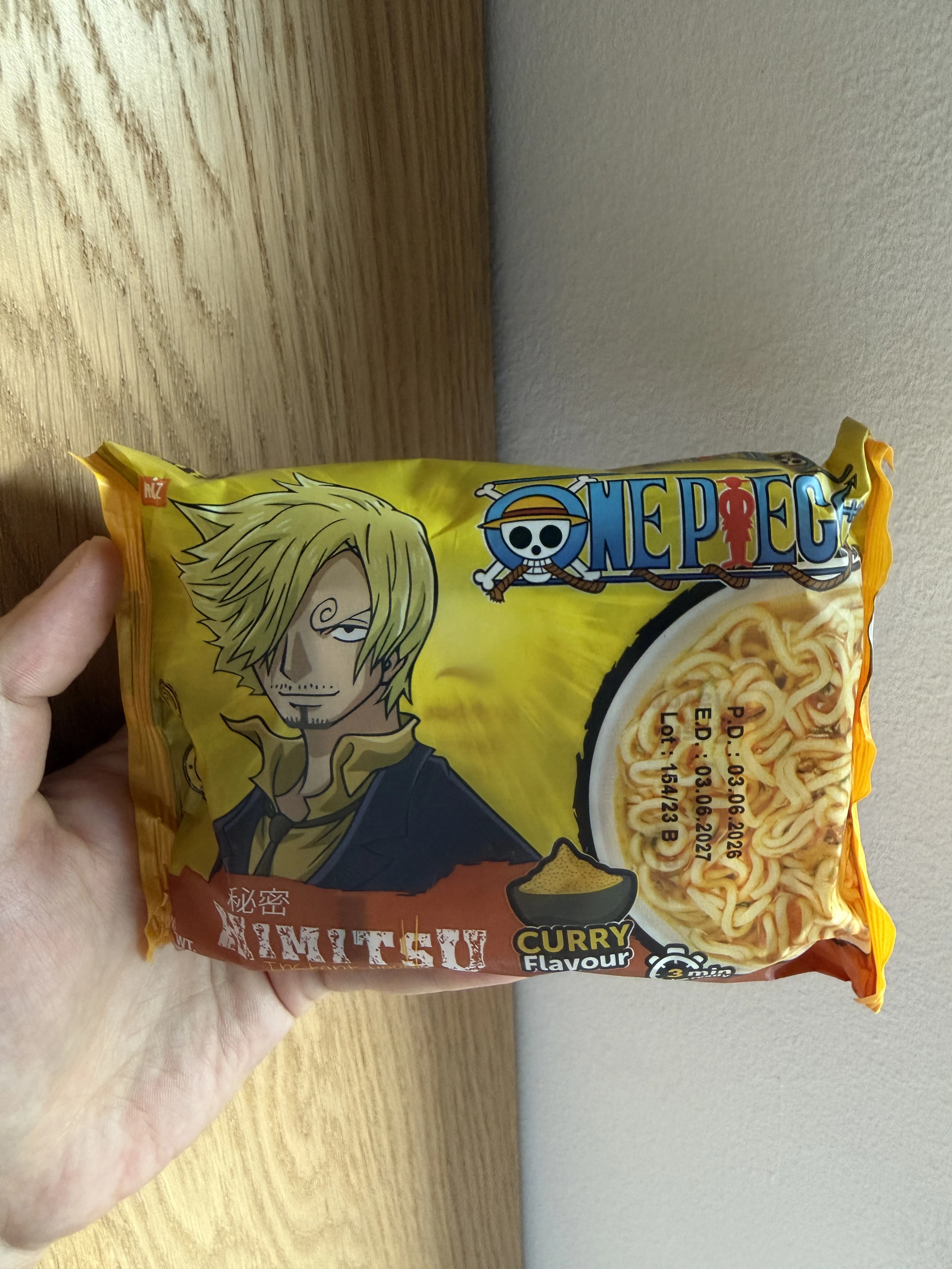 Himitsu One Piece Noodle Bag Curry | 75g