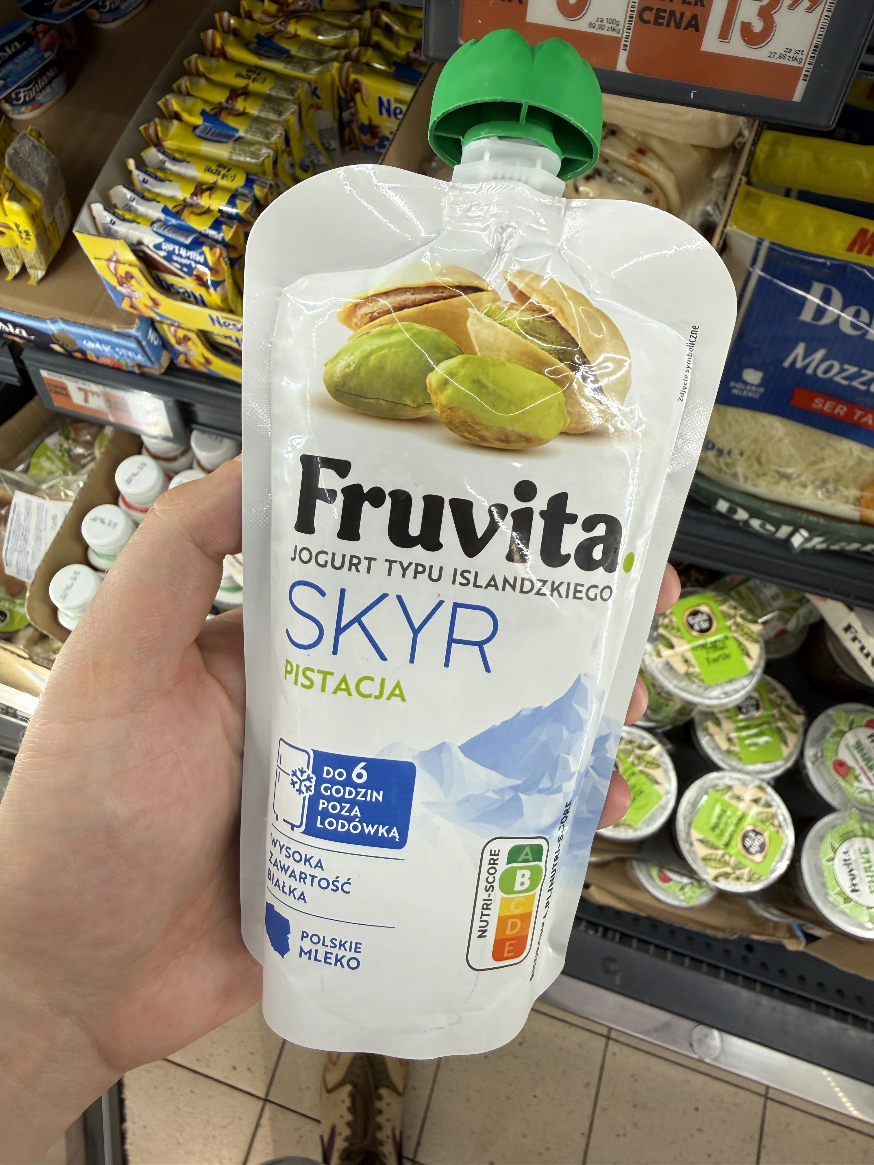 Fruvita Skyr Pistacja (jogurt typu islandzkiego) |