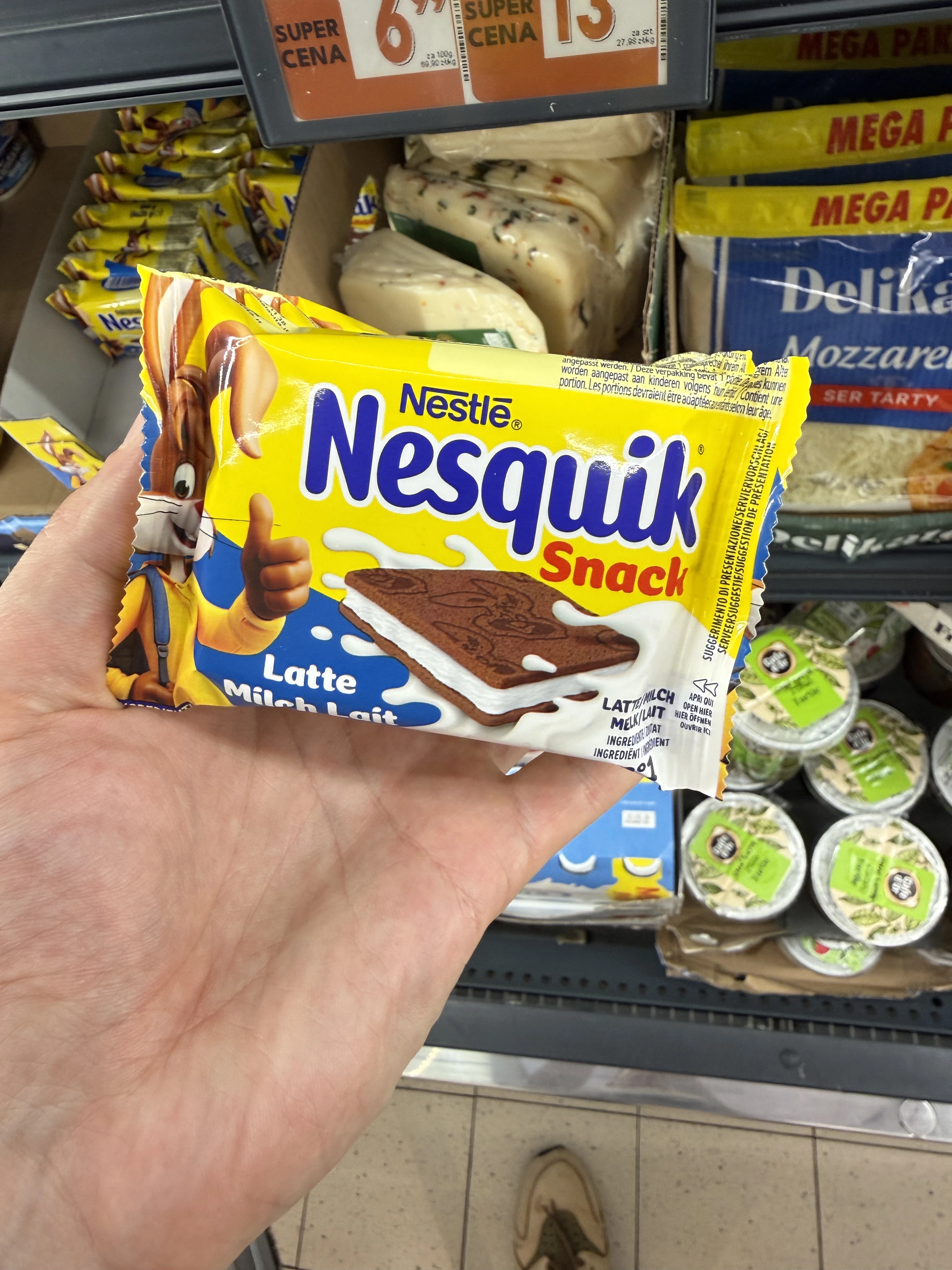 Nesquik Snack Latte Milch Lait | 104g