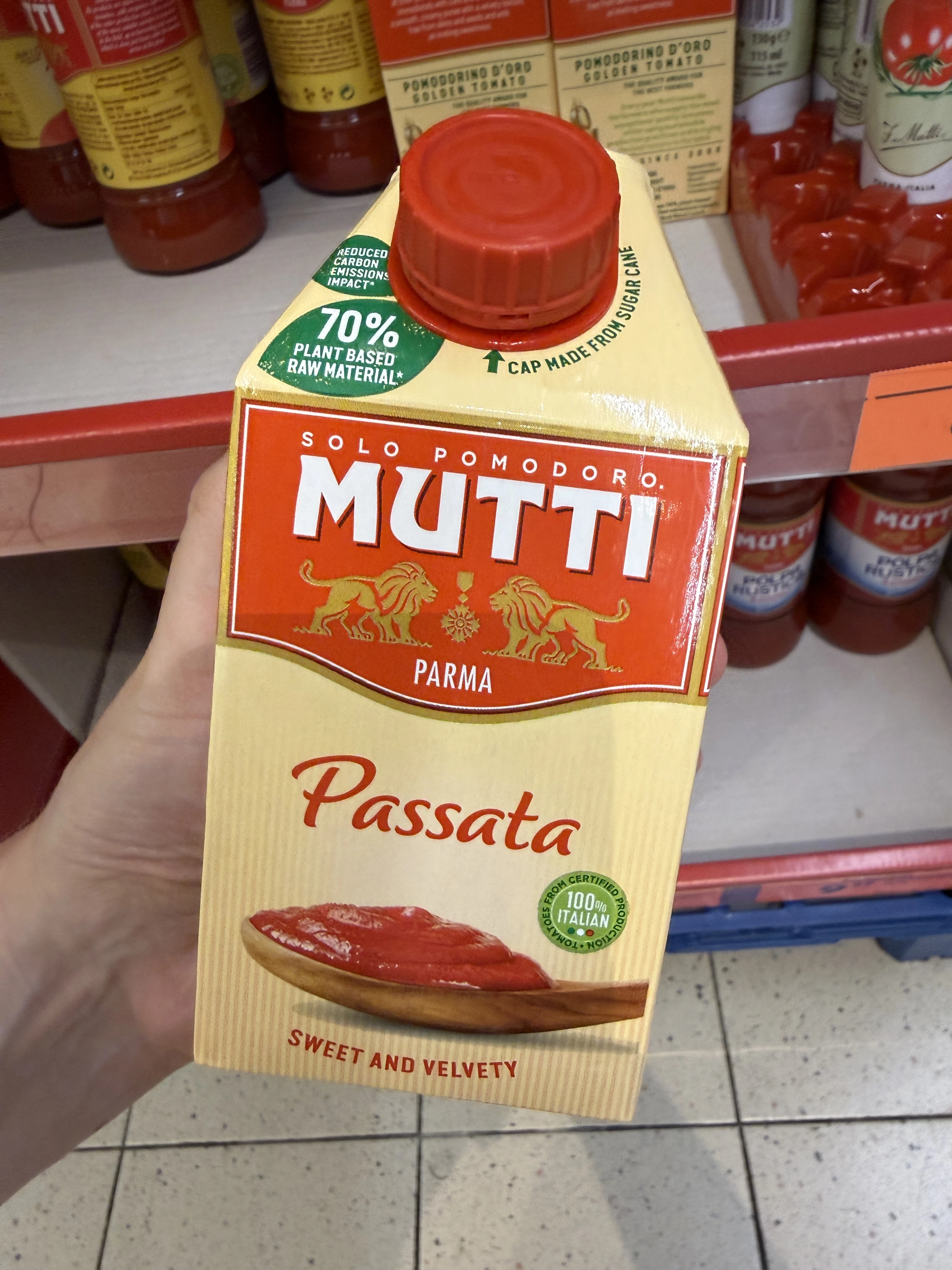 Mutti Passata przecier pomidorowy | 500g