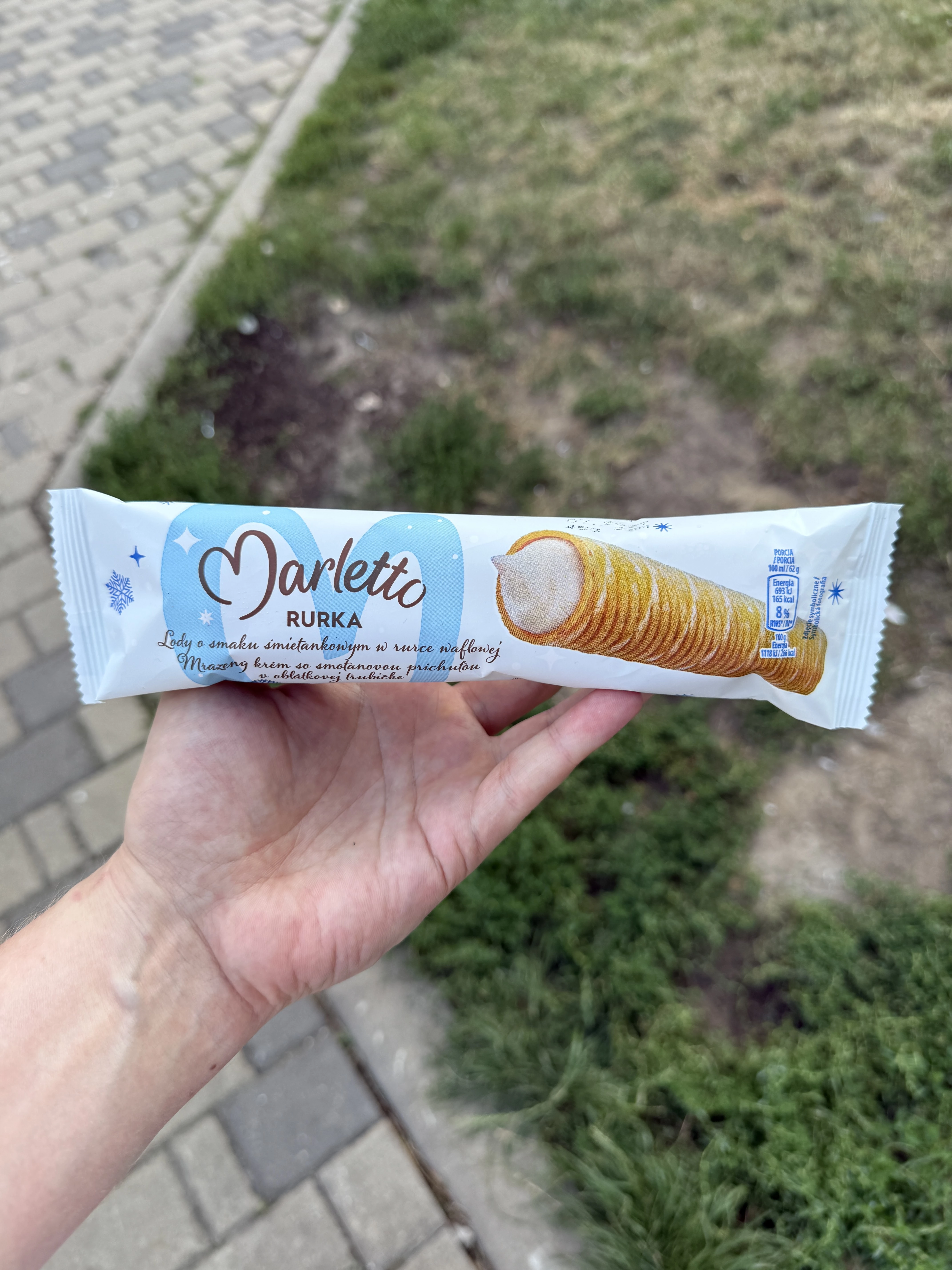 Rurka śmietankowa Marletto | 100ml / 62g