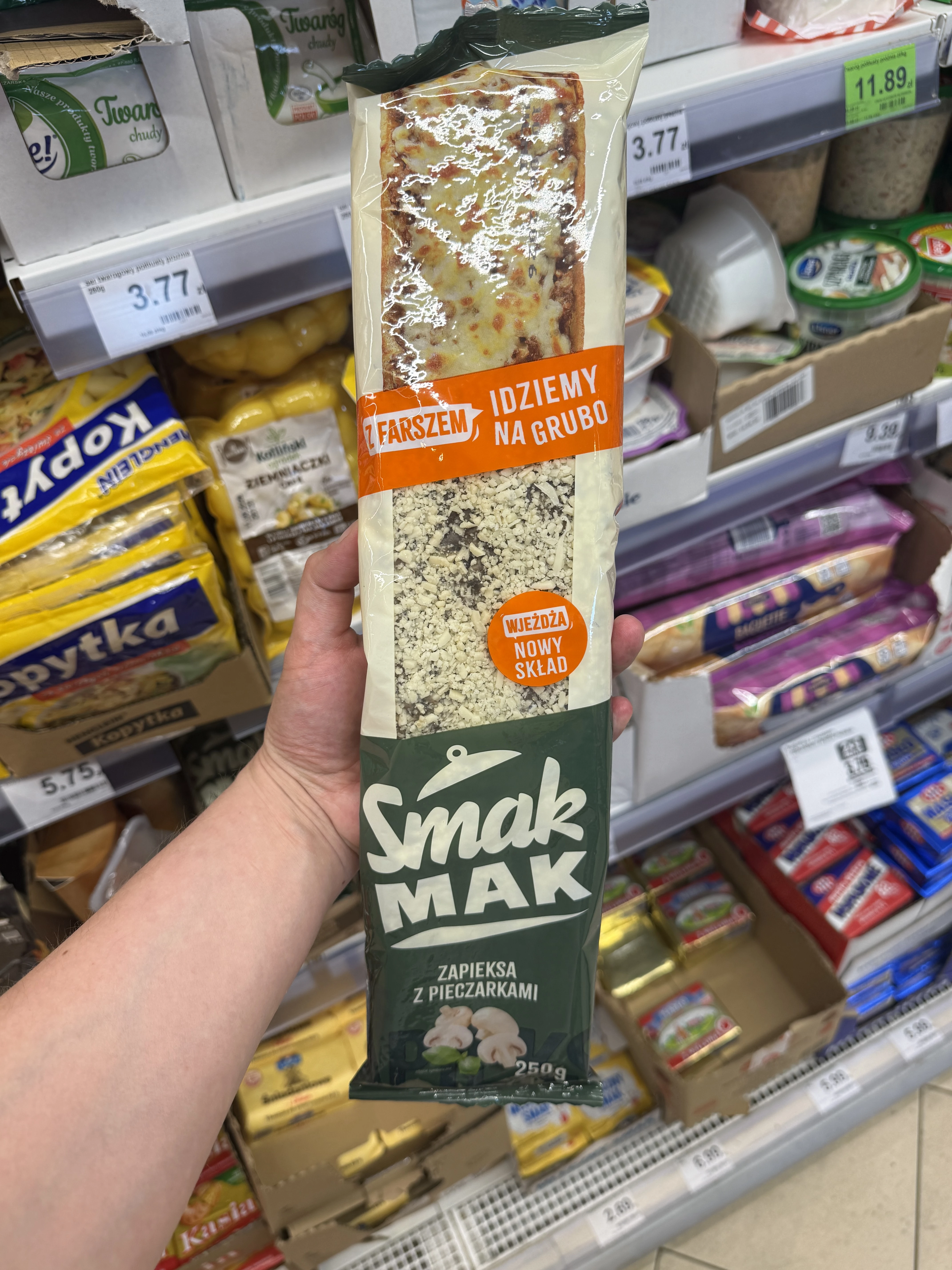 SmakMAK Zapiekanka z pieczarkami | 250g