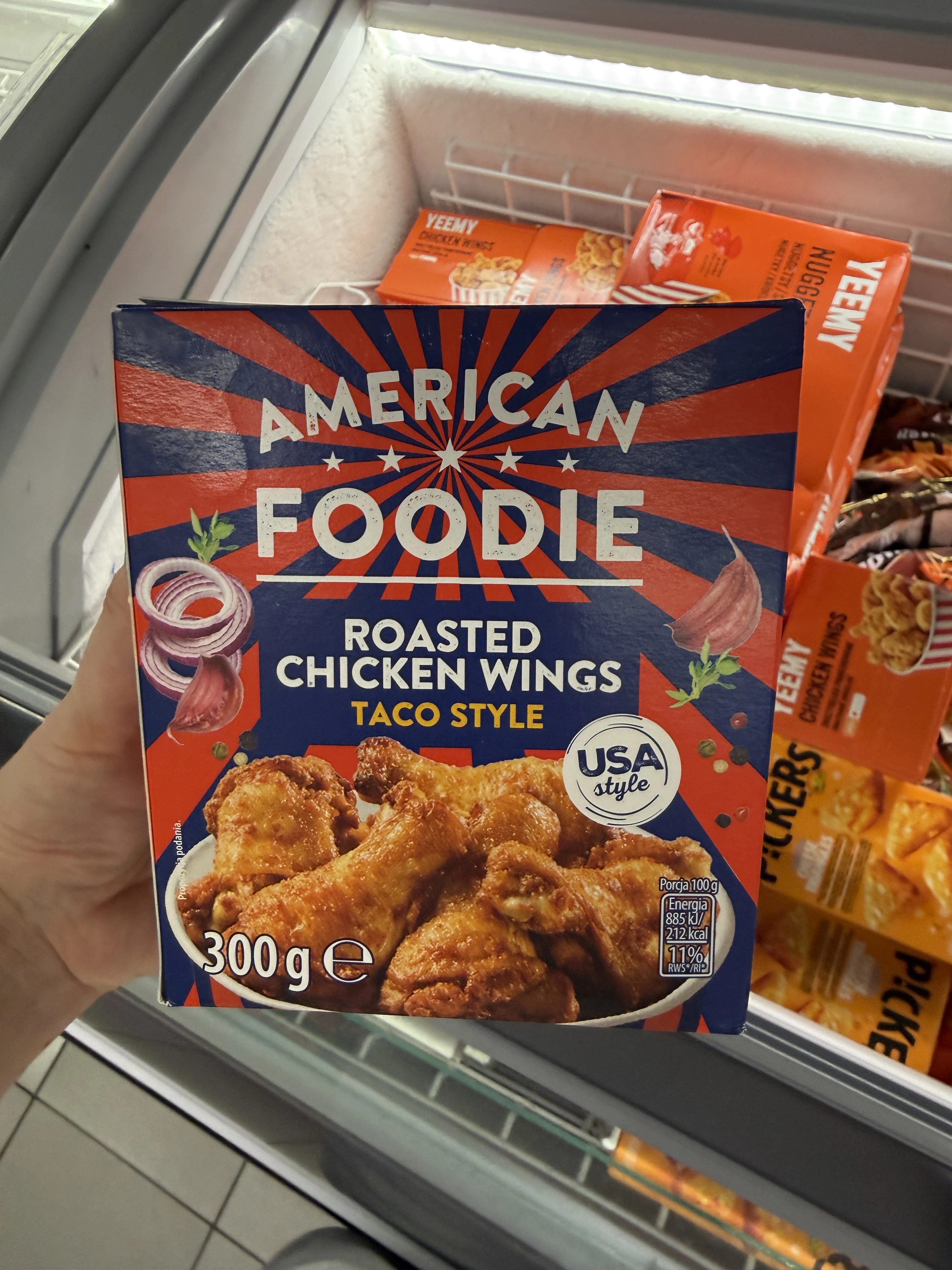 American Foodie Skrzydełka Roasted Chicken Wings Taco Style | 300g