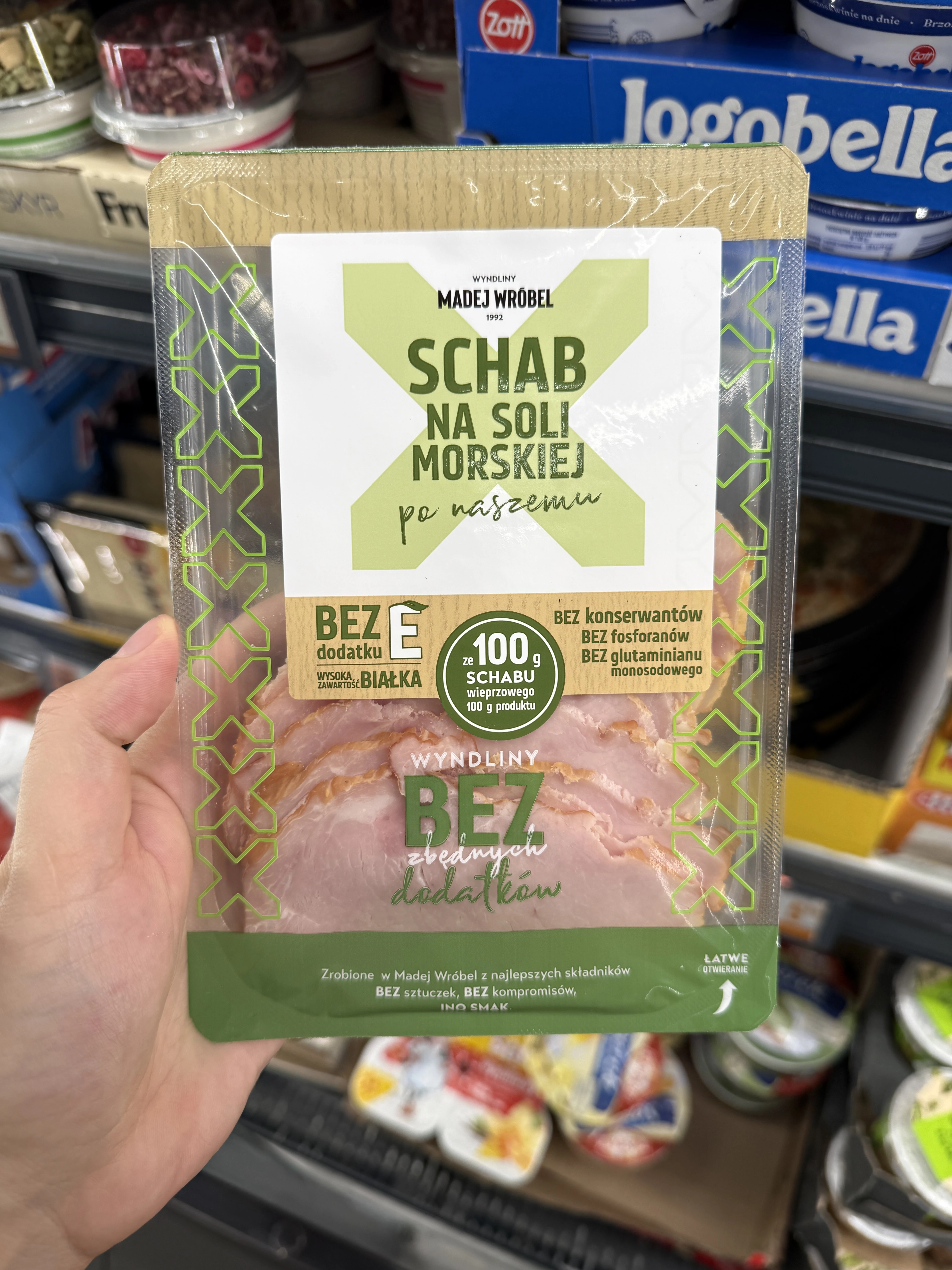 Madej Wróbel Schab na soli morskiej po naszemu