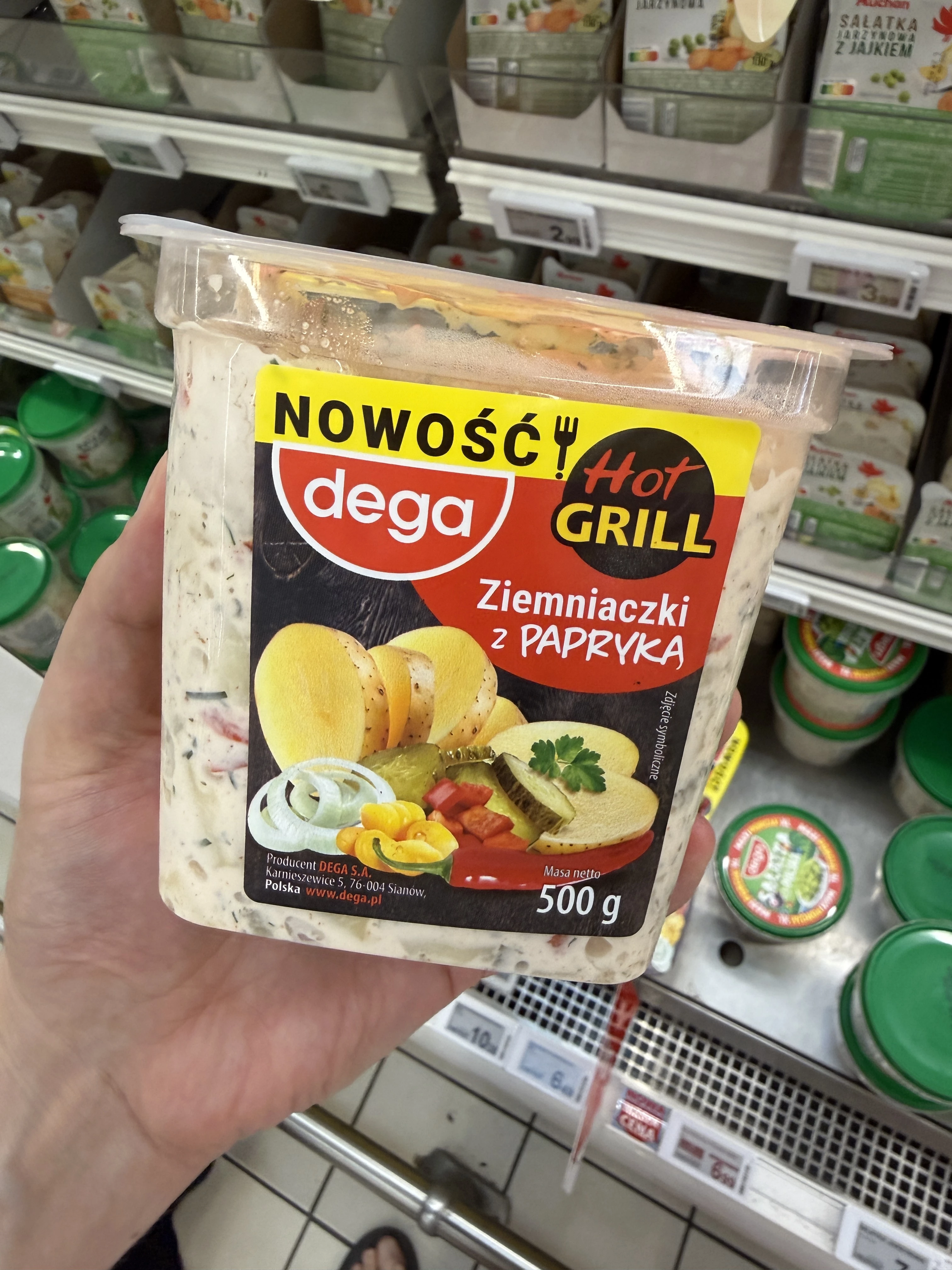 Dega Hot Grill Ziemniaczki z papryką | 500g